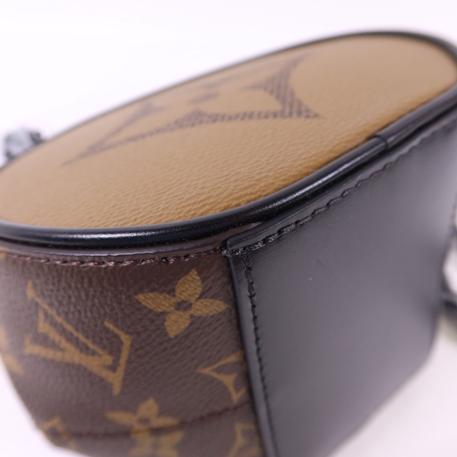 LOUIS VUITTON Monogram Reverse Boursicot BC鏈帶肩背袋