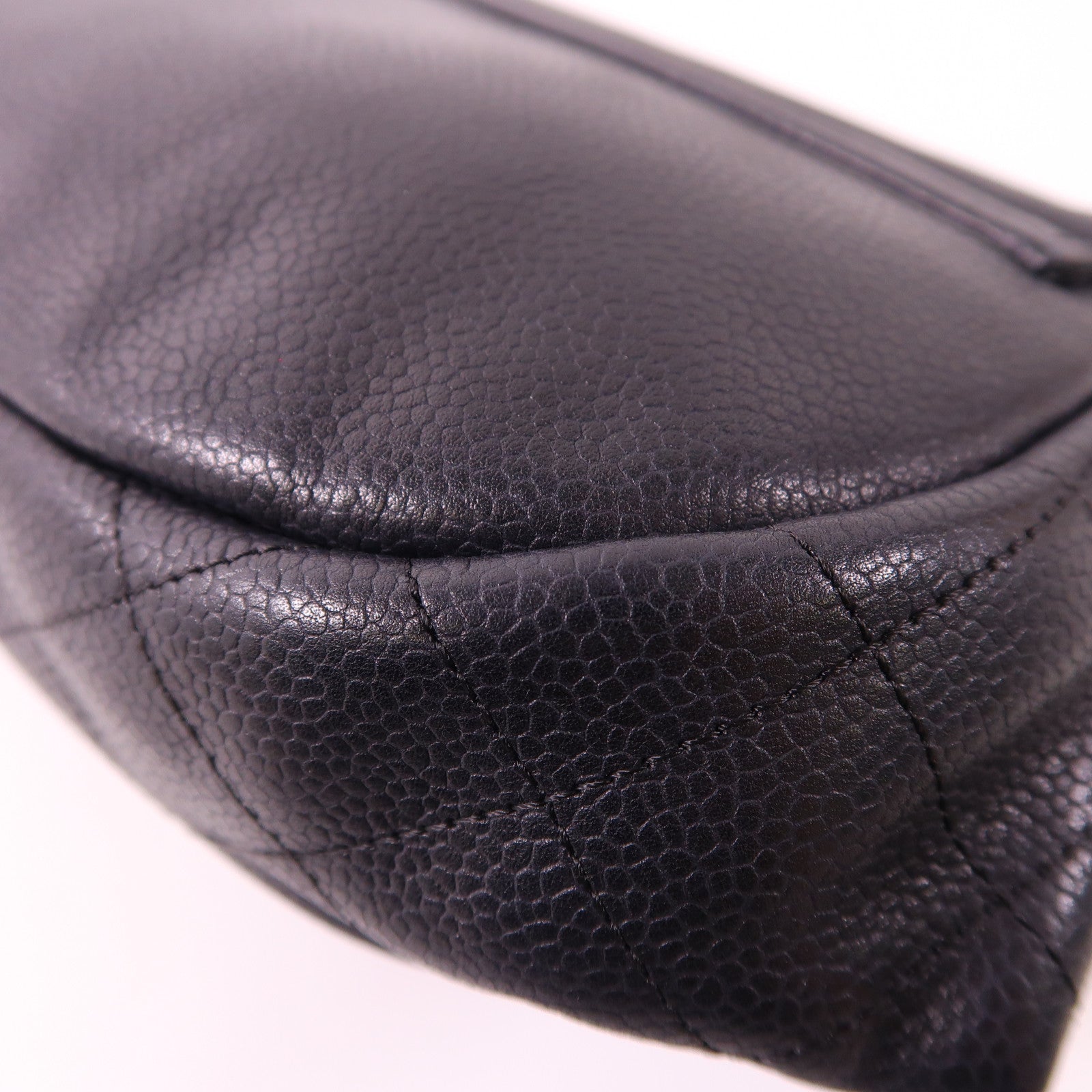 CHANEL 【激減優惠】牛皮皮革Shoulder Bag銀扣鏈帶肩背袋