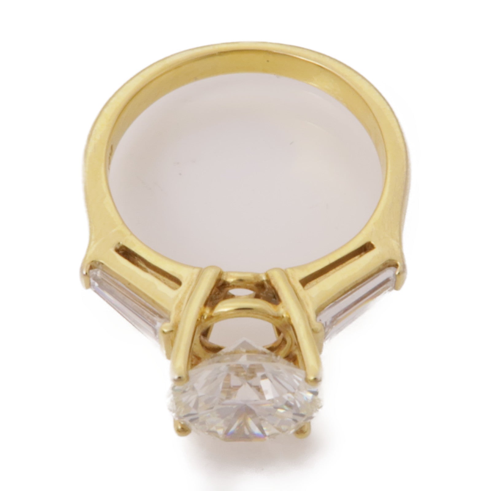 JEWELRY 18K黃金Diamond Ring鑽石戒指US#5.5