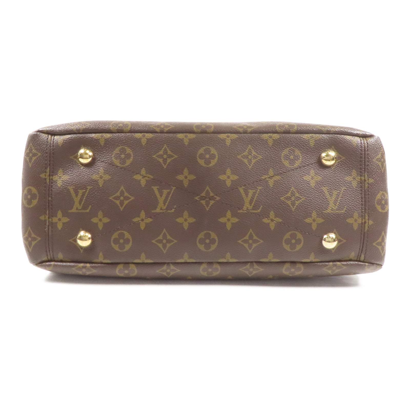 LOUIS VUITTON LV GHW Pallas MM 2way Shoulder Bag M43400 Monogram Brown/Pink