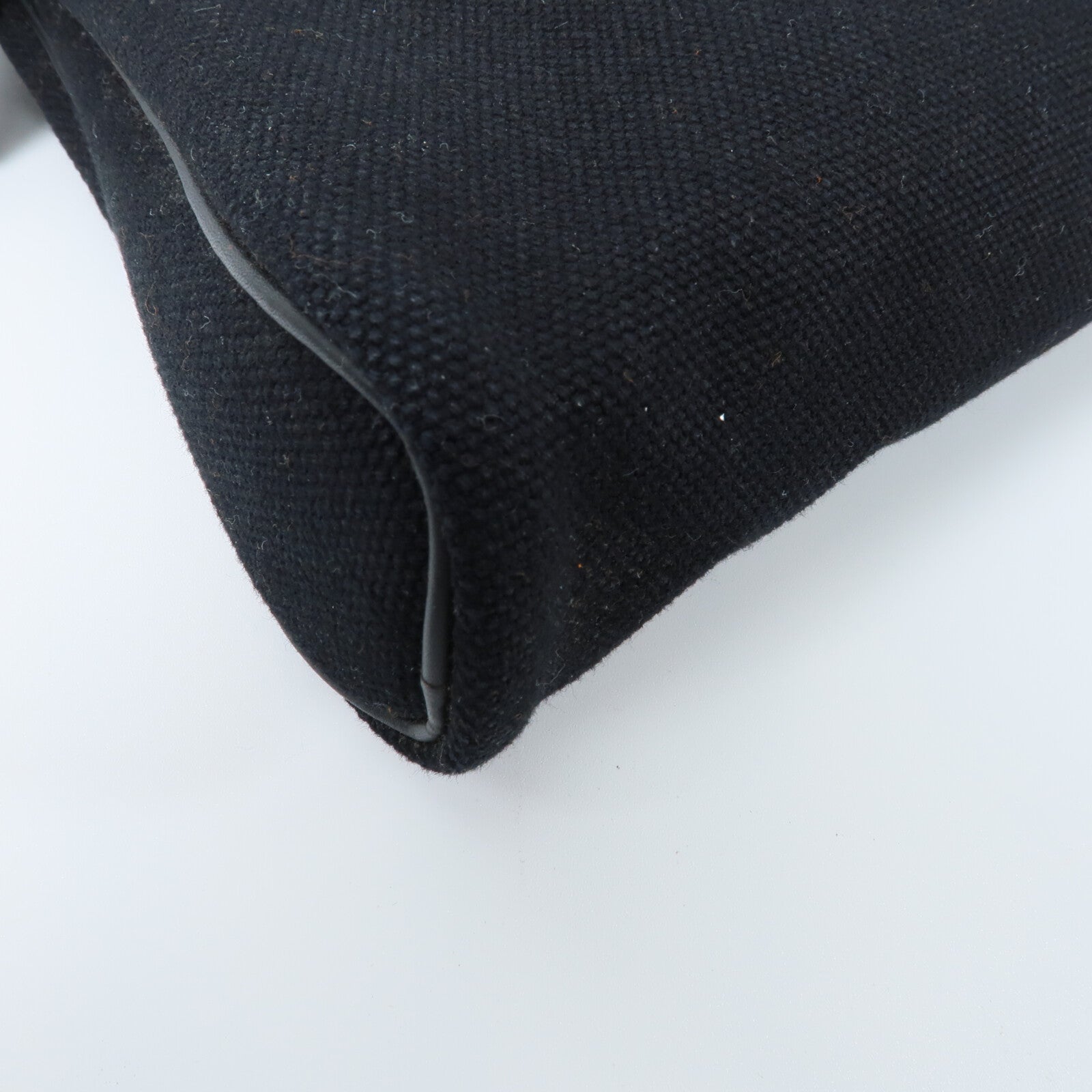 HERMES 帆布Sac Ybou PM手挽袋Noir