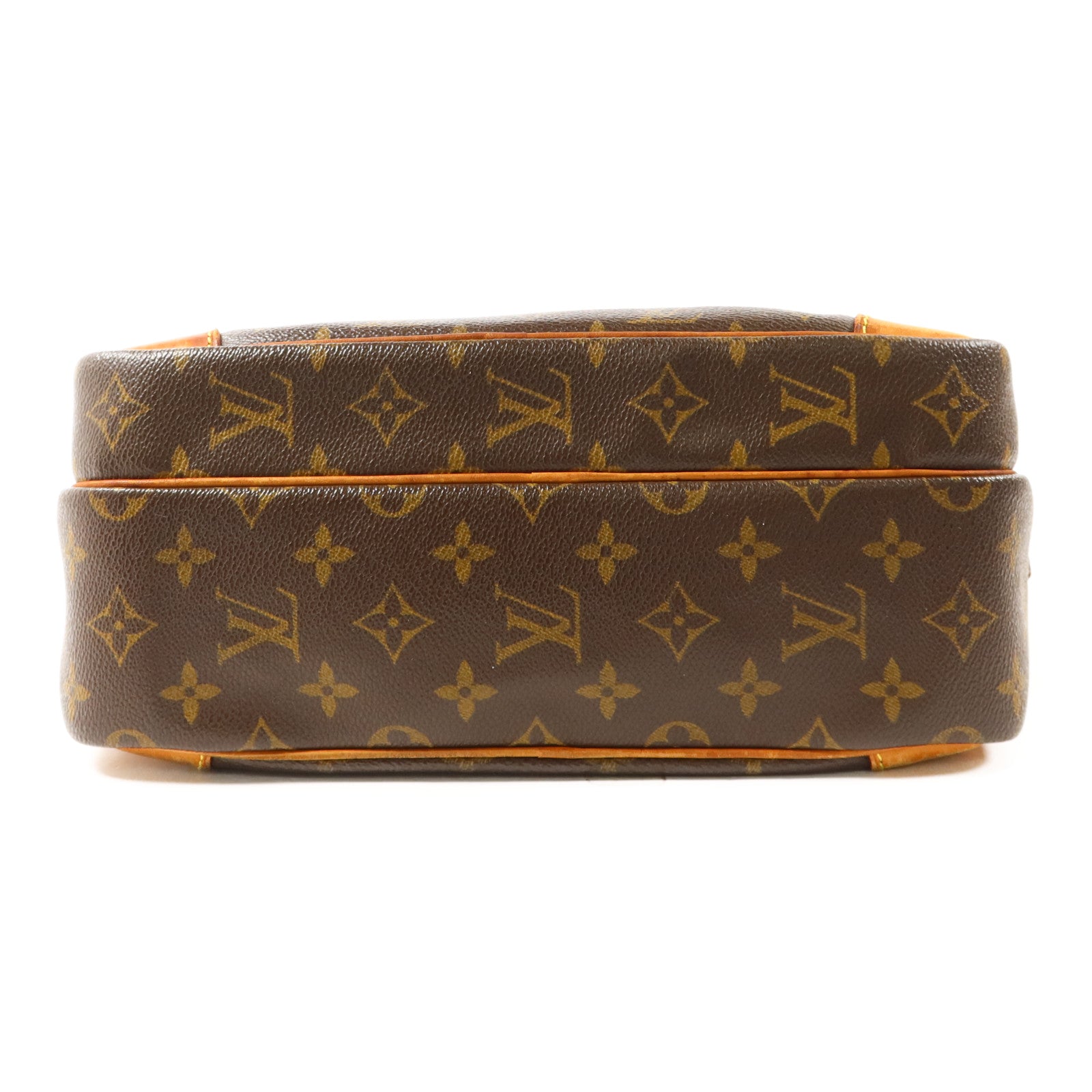 LOUIS VUITTON Monogram Nile金扣肩背袋