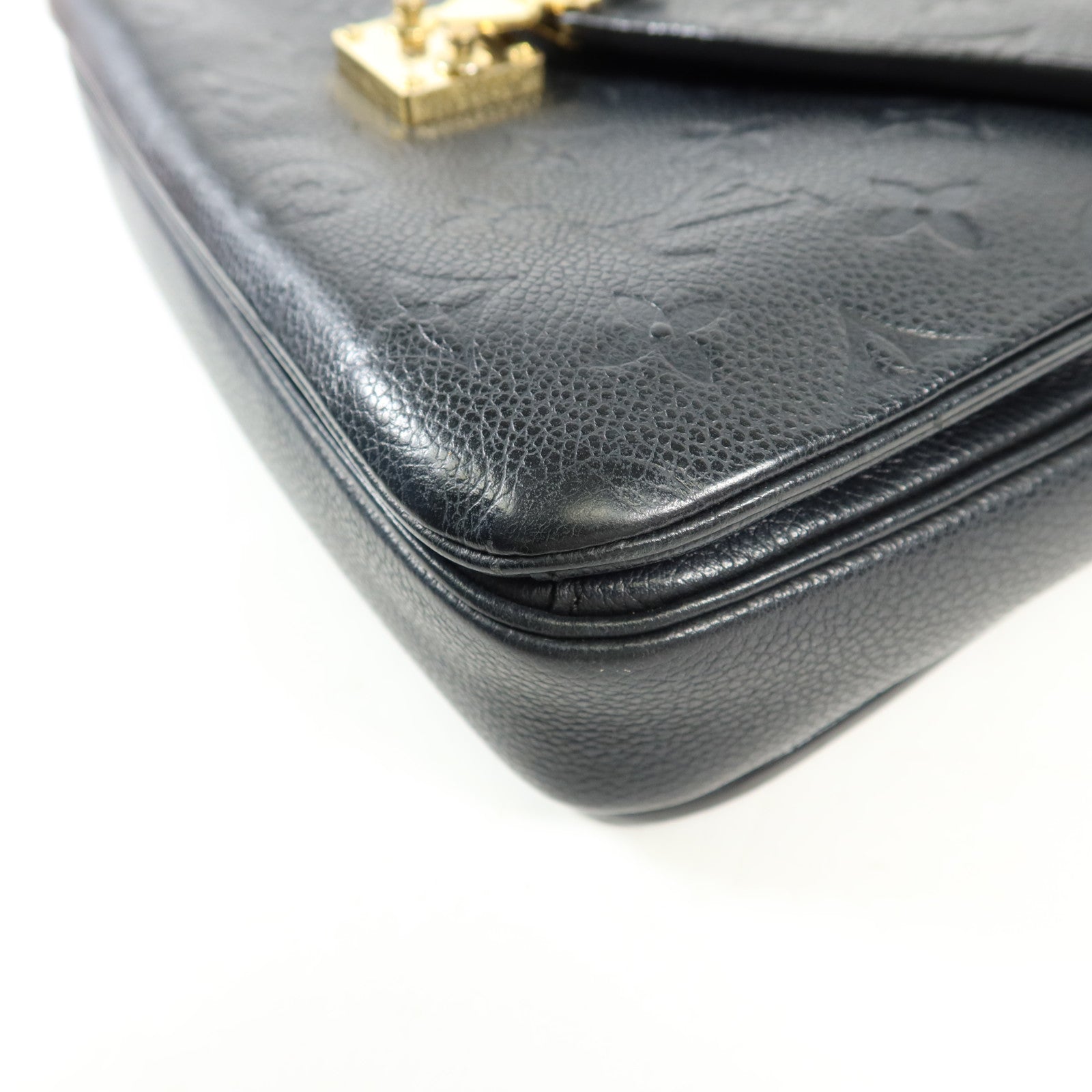 LOUIS VUITTON 【激減優惠】Monogram Empreinte Pochette Metis金扣手挽肩背兩用袋