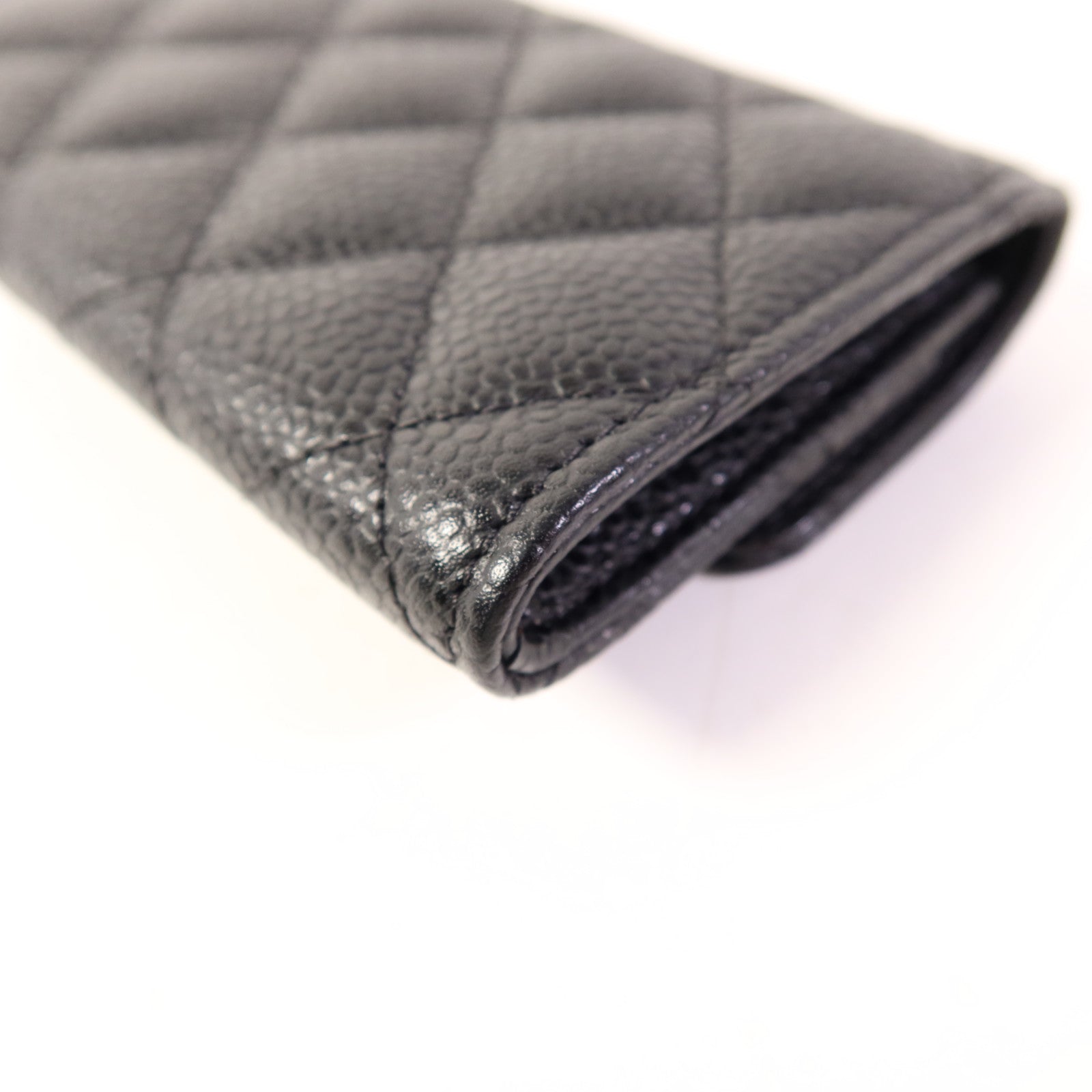 CHANEL 牛皮皮革Card Case金扣卡片套