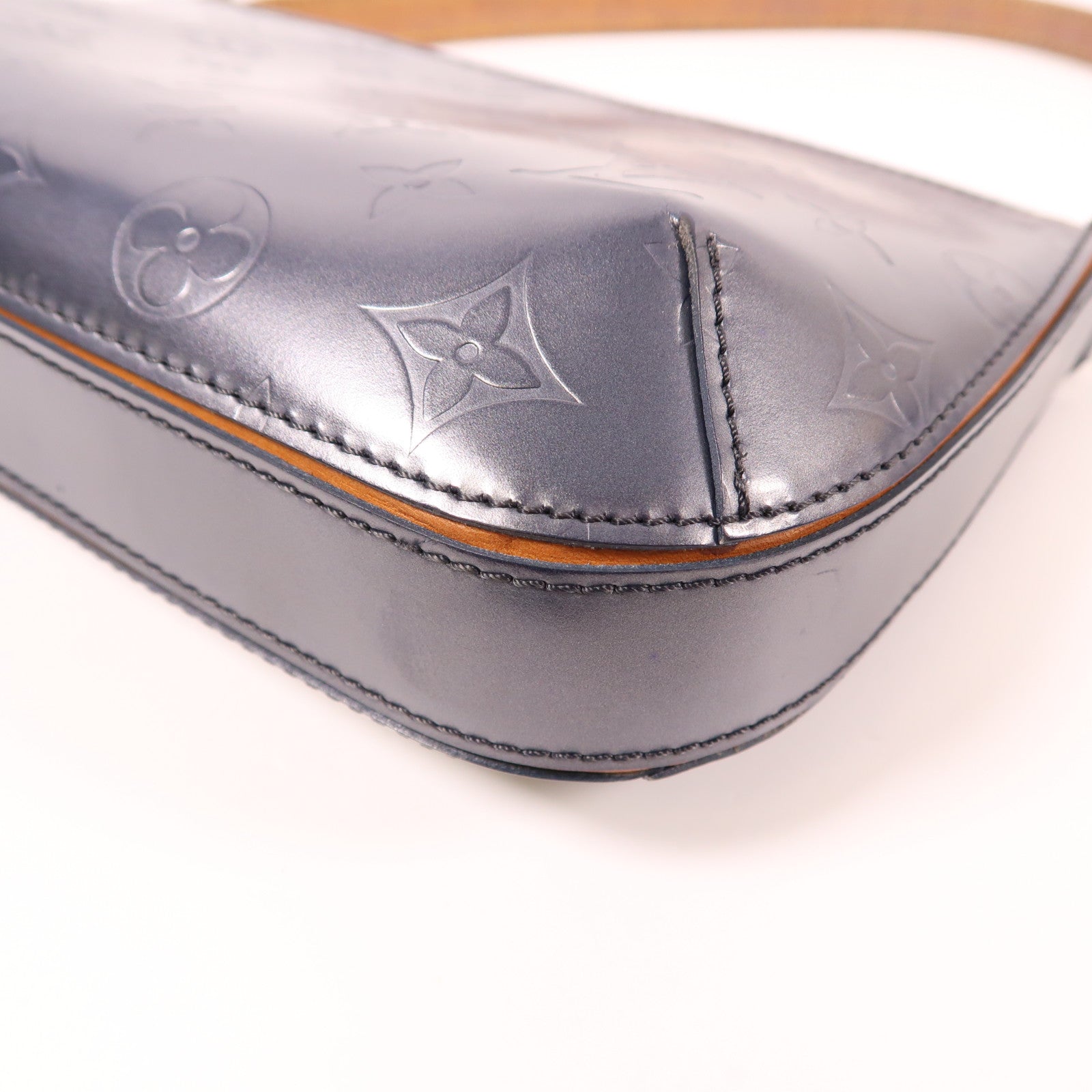 LOUIS VUITTON Monogram Mat Fowler銀扣肩背袋