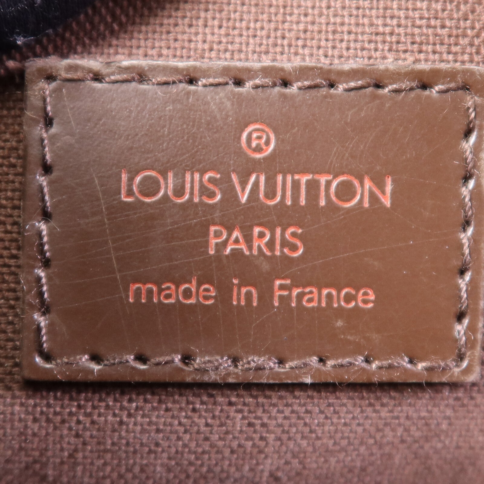 LOUIS VUITTON DamierOlav PM金扣肩背袋