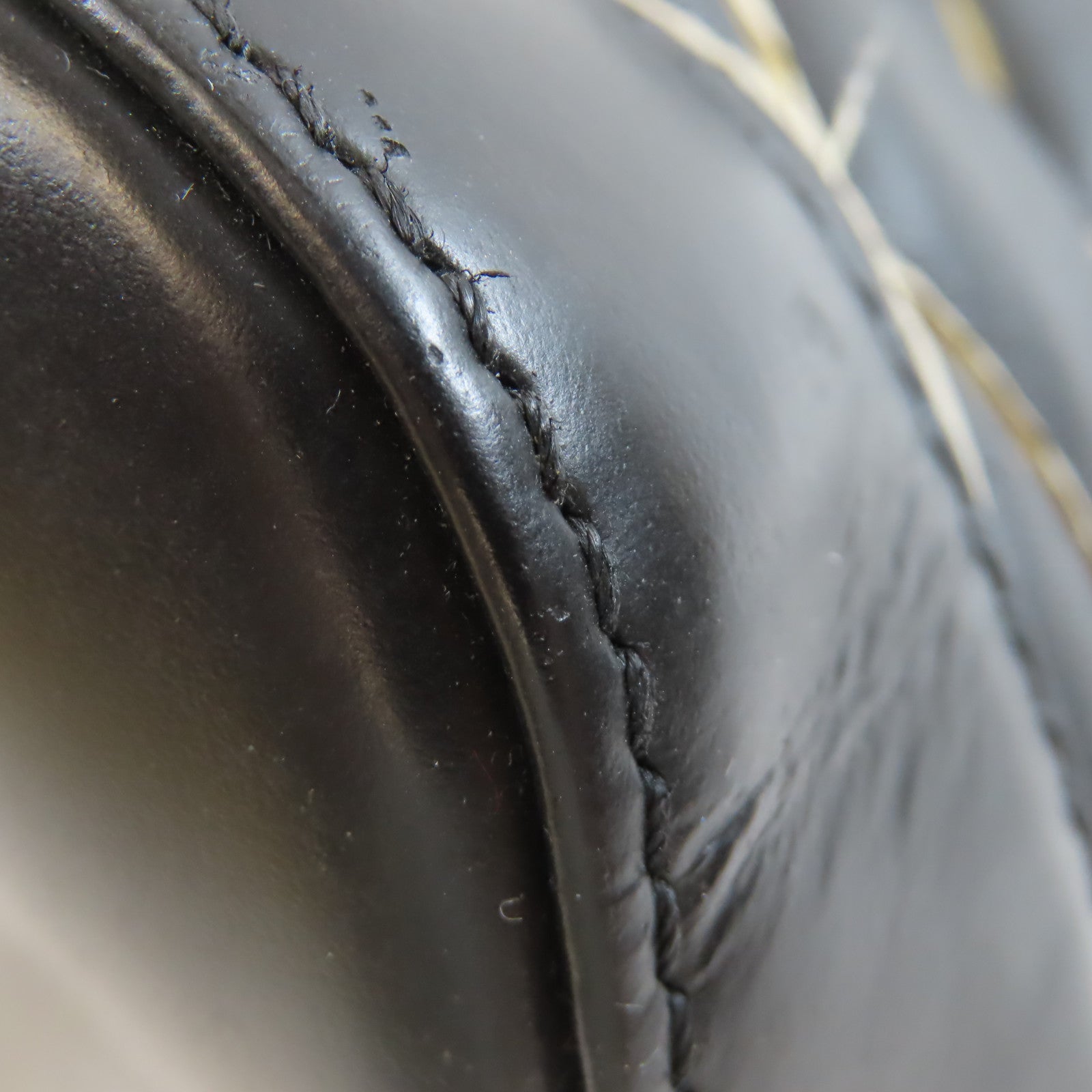 LOUIS VUITTON LV GHW Alma PM 2 Way Shoulder Bag Handbag Lambskin Leather Black