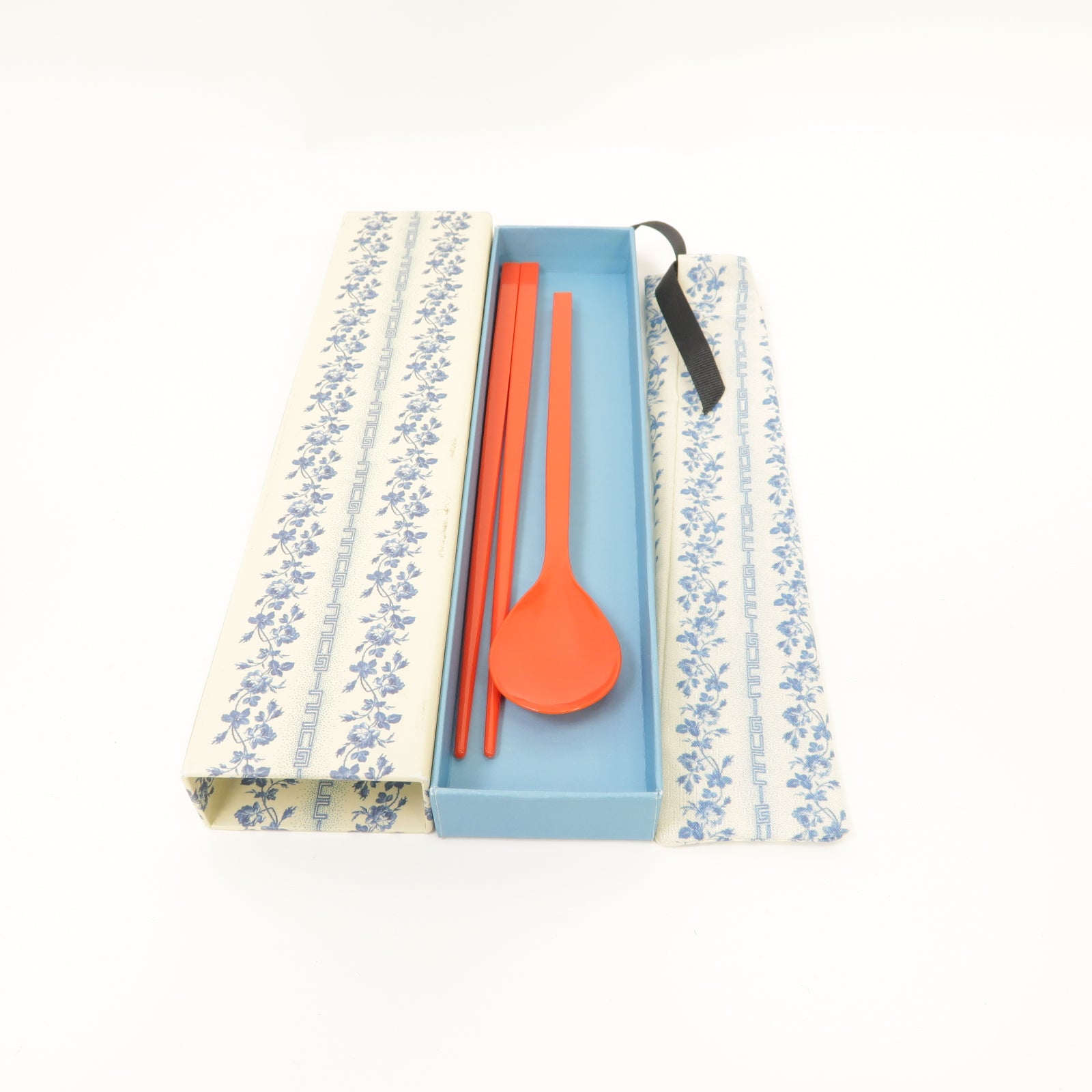 GUCCI 塑膠Cutlery Set筷子匙羹餐具套裝紅色