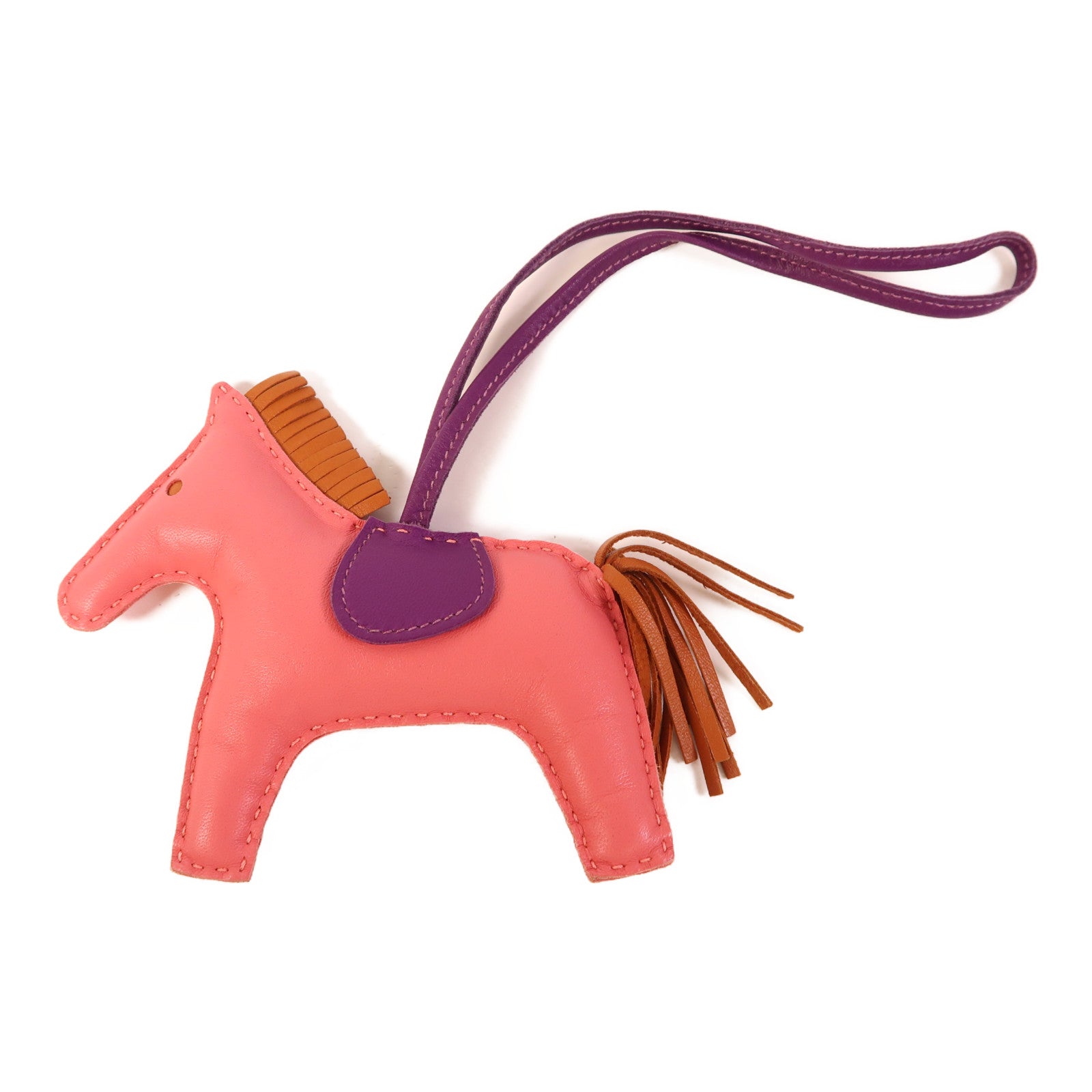 HERMES 【激減優惠】Milo皮革Rodeo GM掛飾