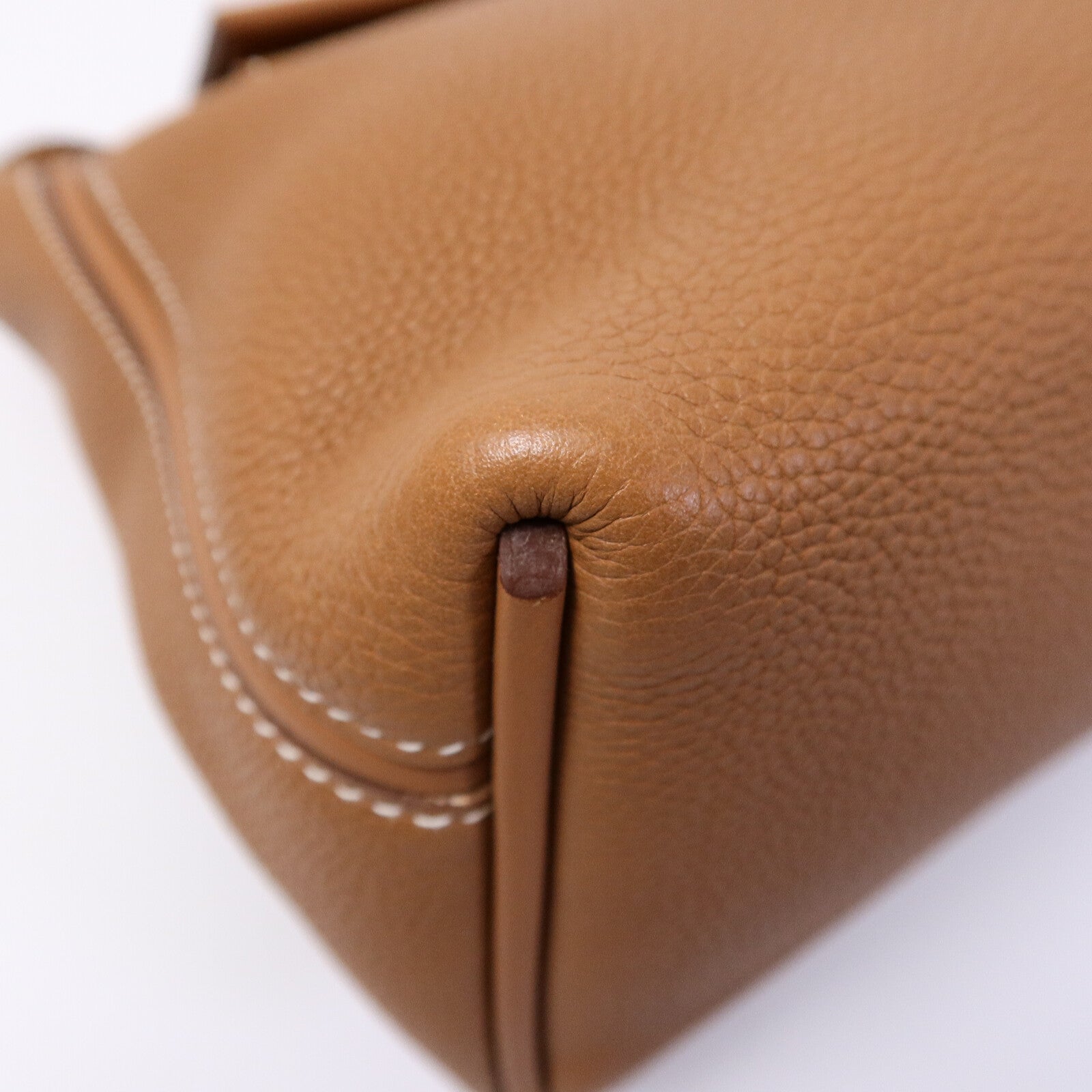 HERMES Clemence皮革24/24 29cm手挽肩背兩用袋Gold
