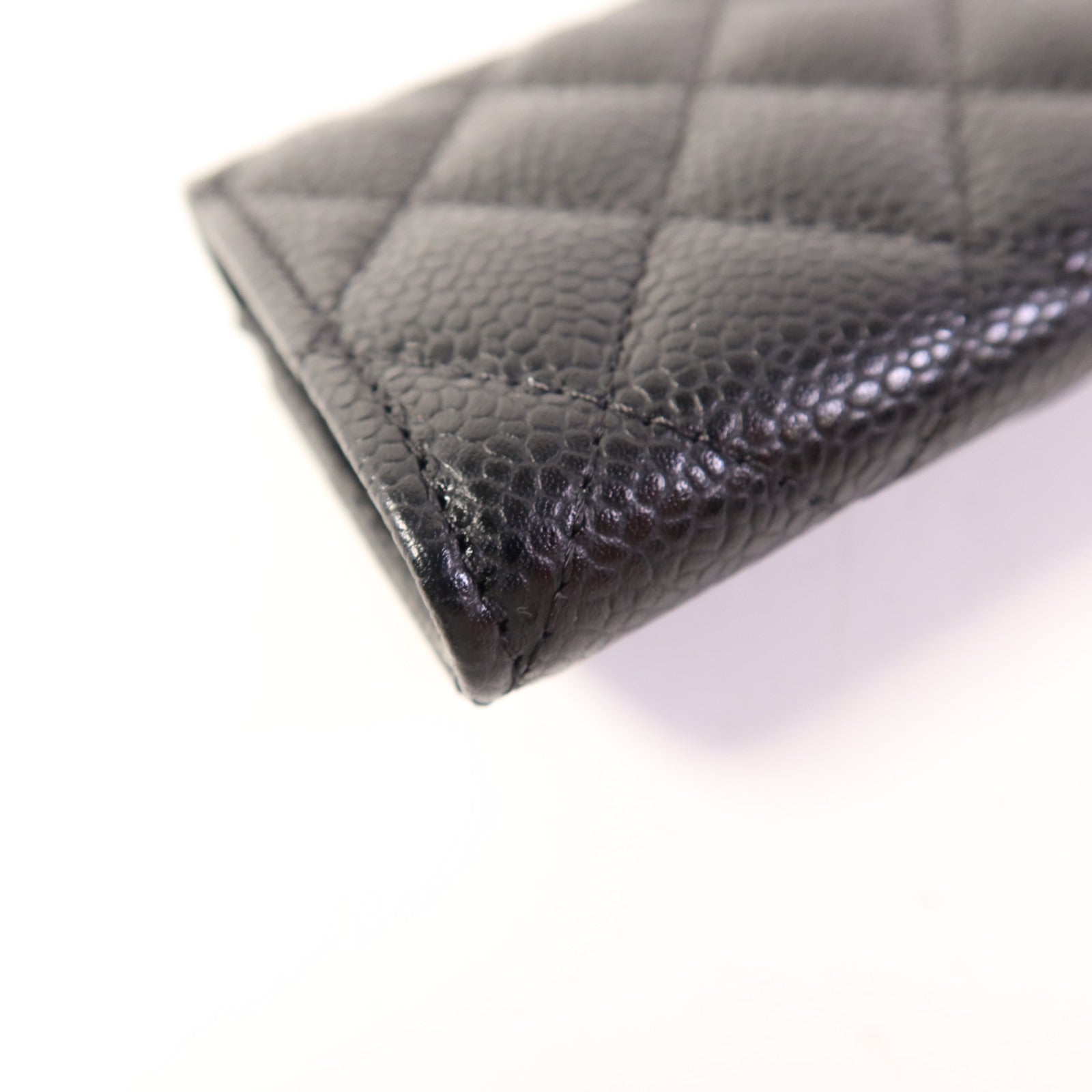 CHANEL 牛皮皮革Card Case金扣卡片套