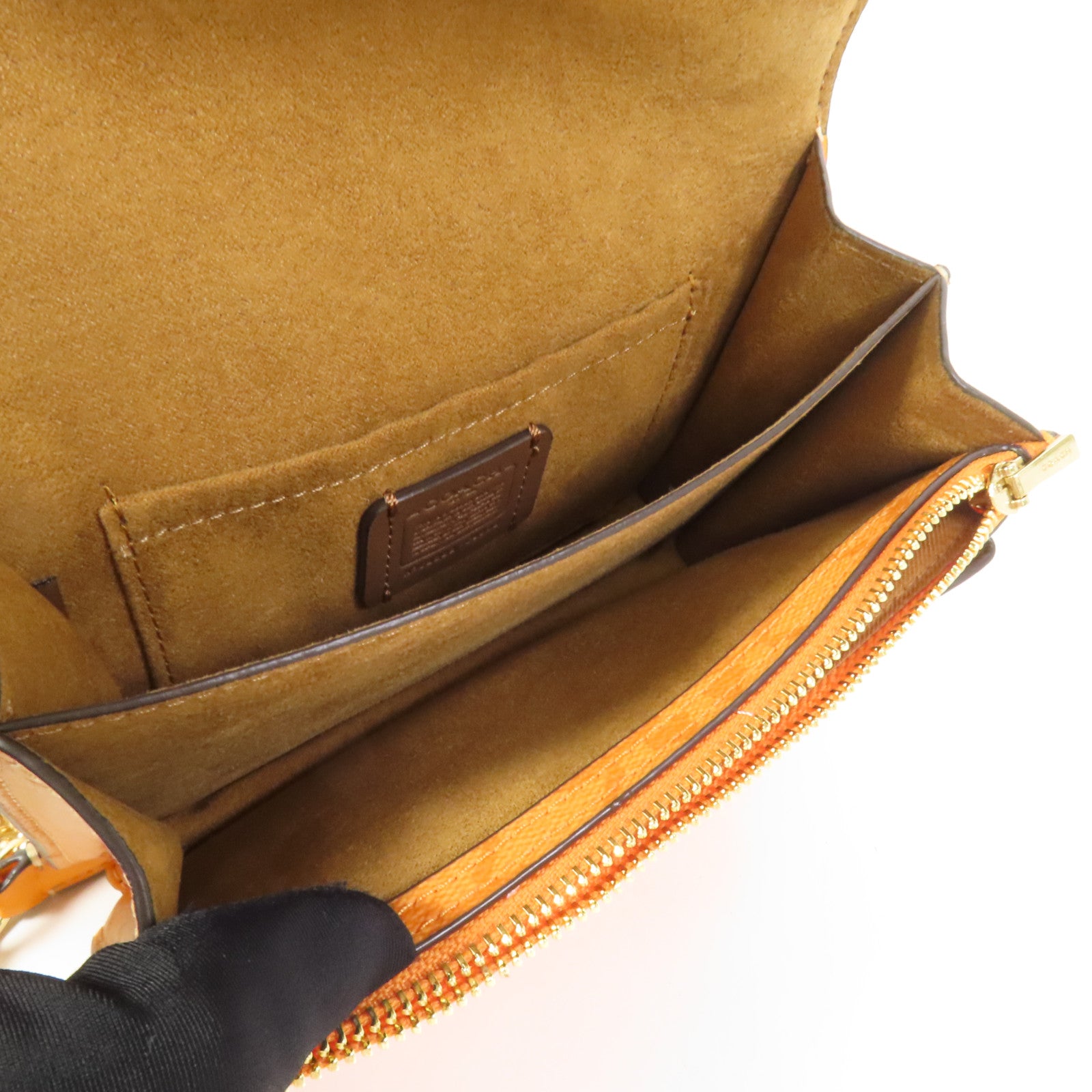 COACH 塗層帆布Mini Klare肩背袋