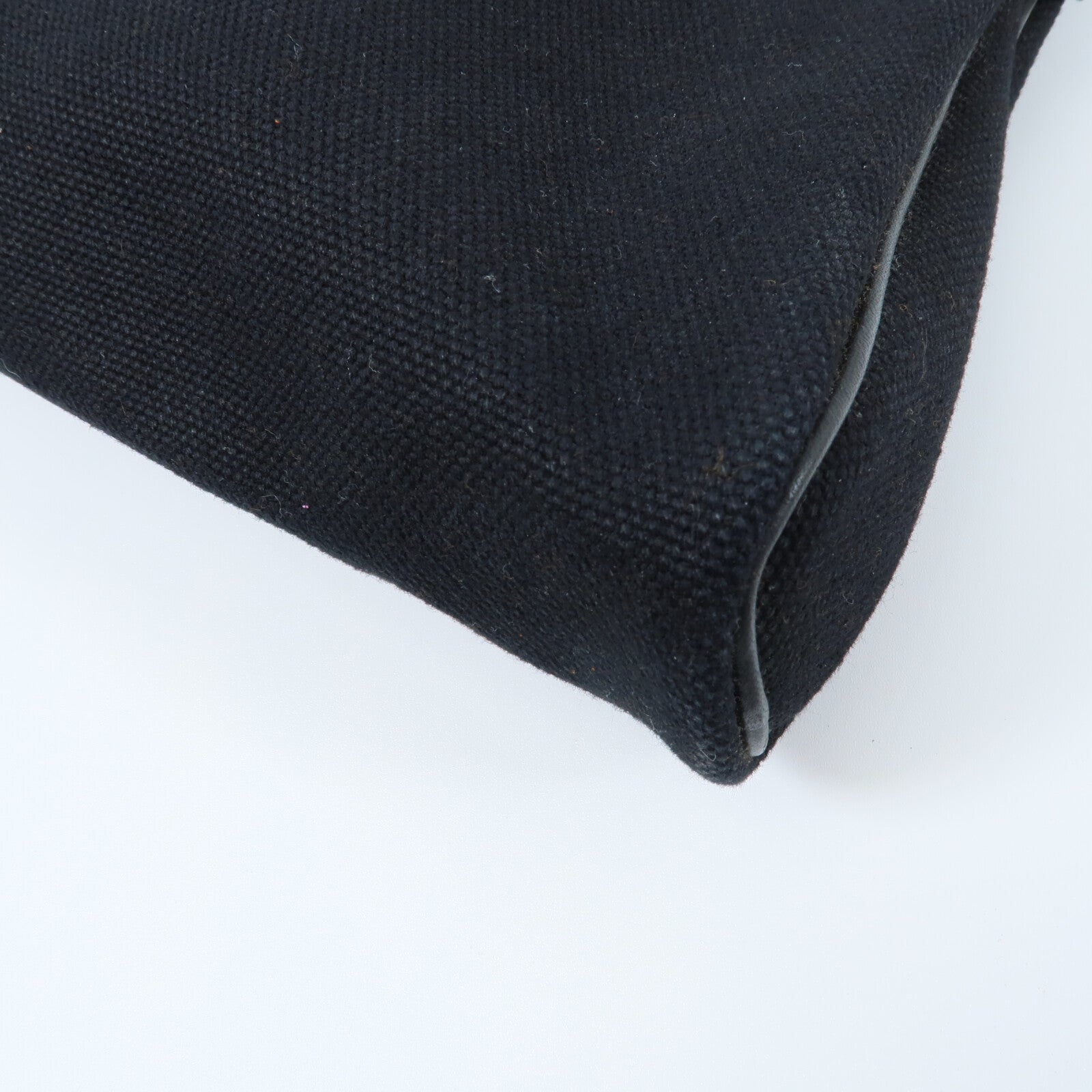 HERMES 帆布Sac Ybou PM手挽袋Noir