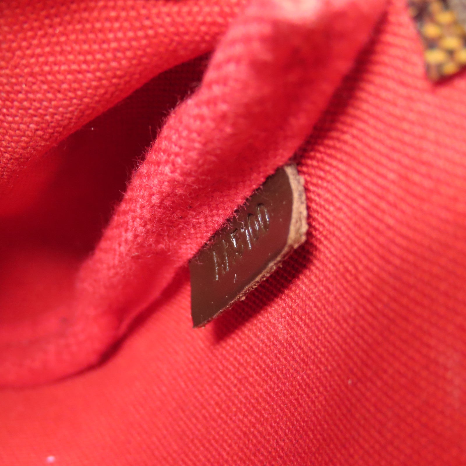 LOUIS VUITTON Damier Eva金扣手挽肩背兩用袋棕色