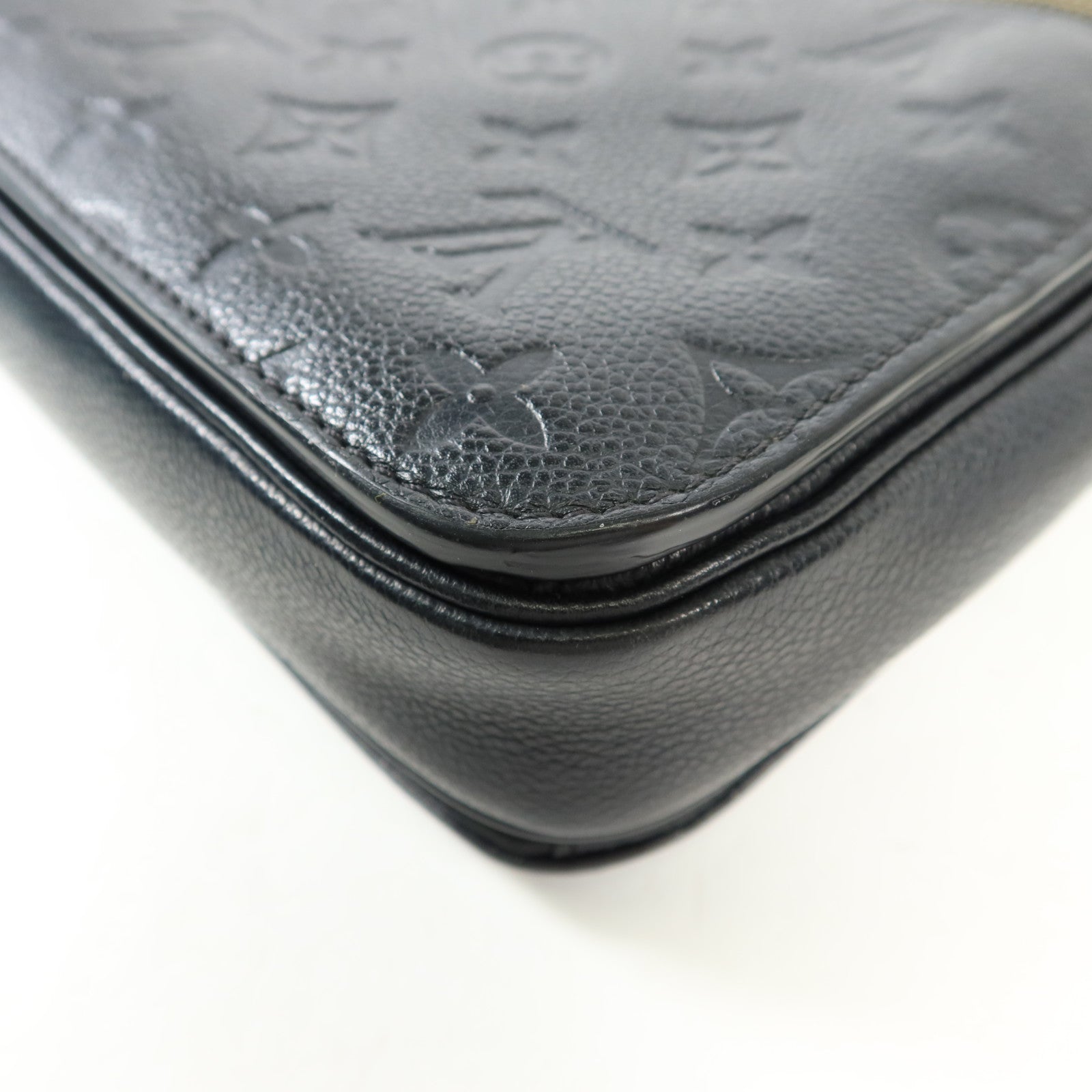 LOUIS VUITTON Monogram Empreinte Pochette Metis金扣手挽肩背兩用袋