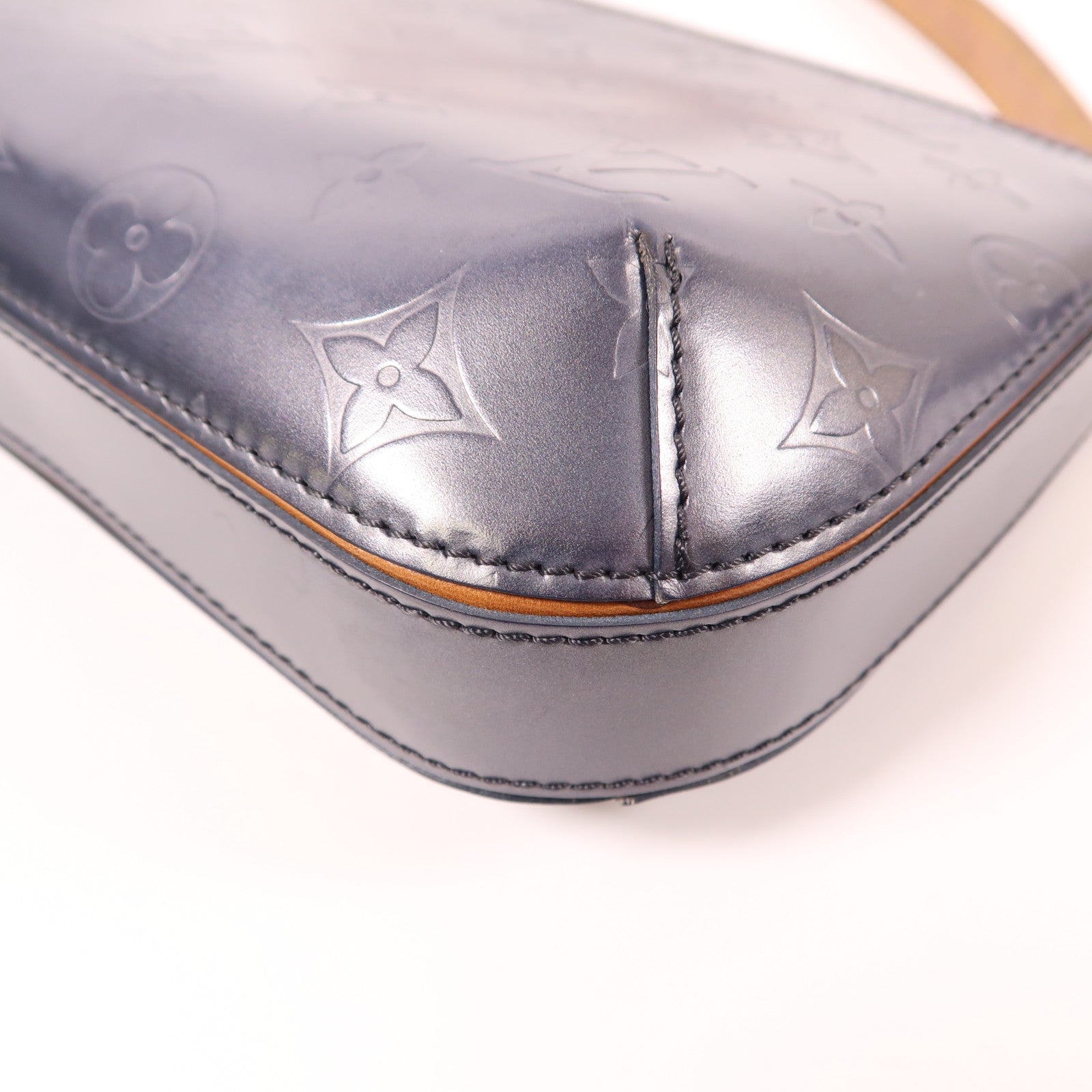 LOUIS VUITTON Monogram Mat Fowler銀扣肩背袋