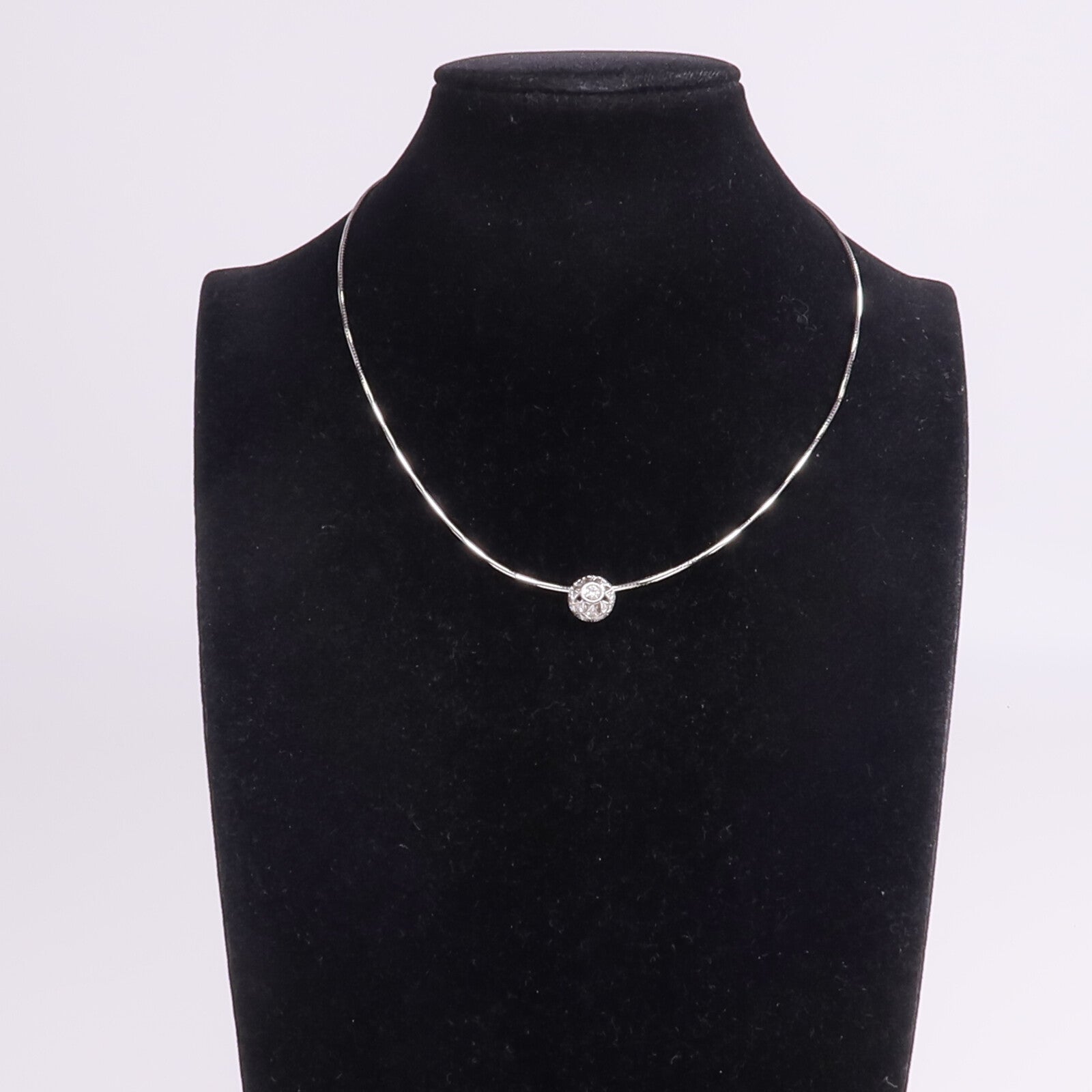 JEWELRY 【激減優惠】18K白金Diamond Necklace鑽石項鍊