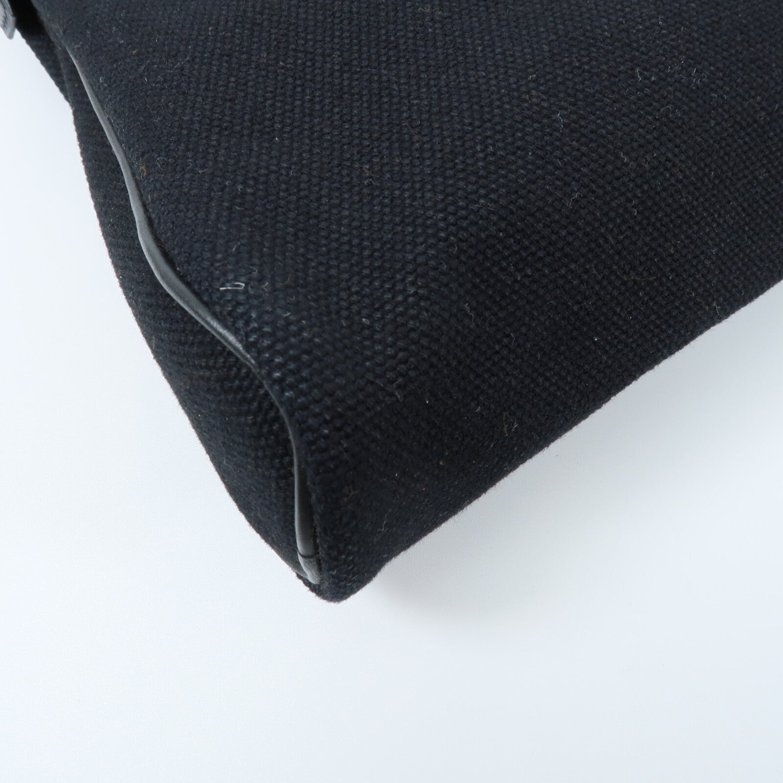 HERMES 帆布Sac Ybou PM手挽袋Noir