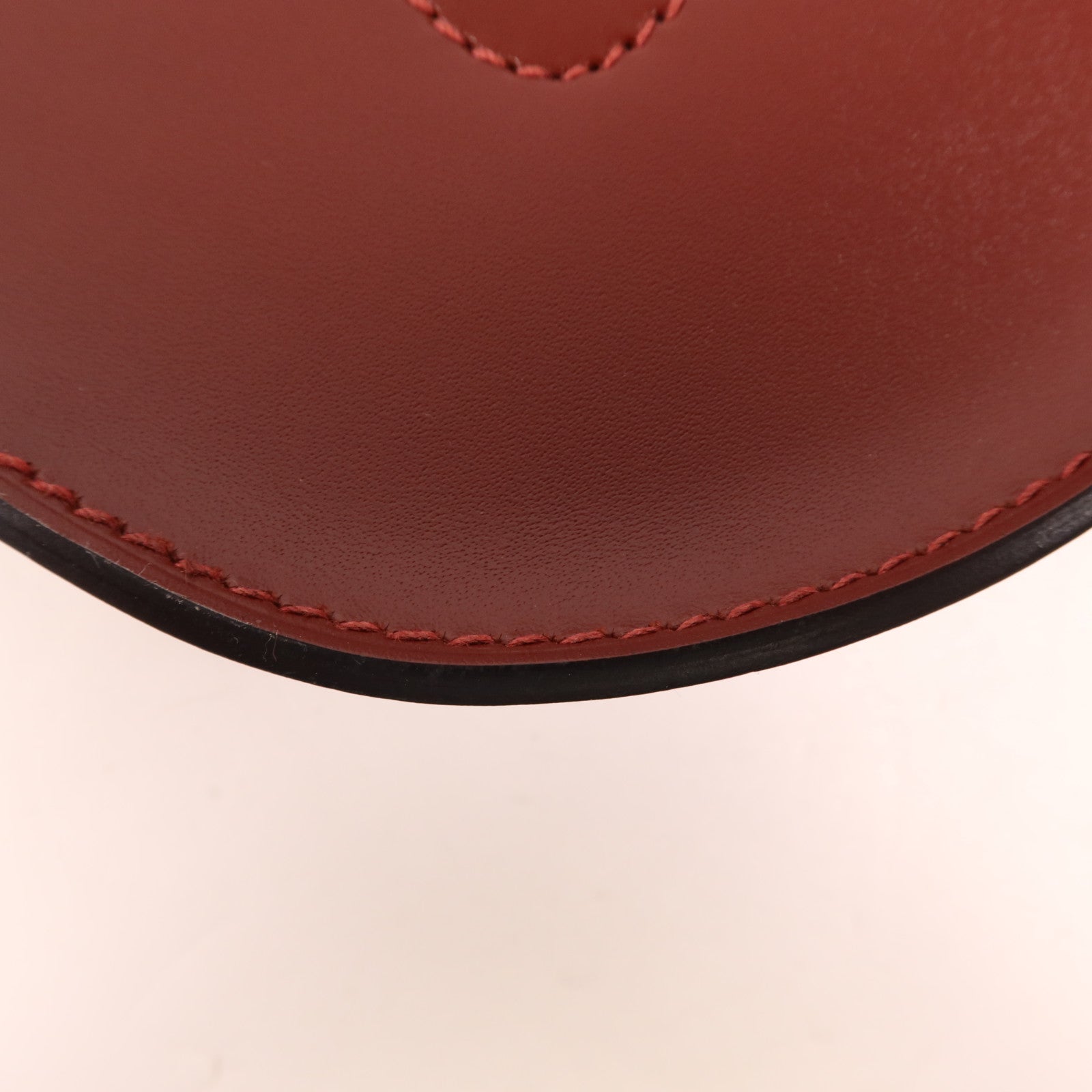 HERMES Vache Hunter皮革Evelyne Sellier 29銀扣肩背袋Rouge H