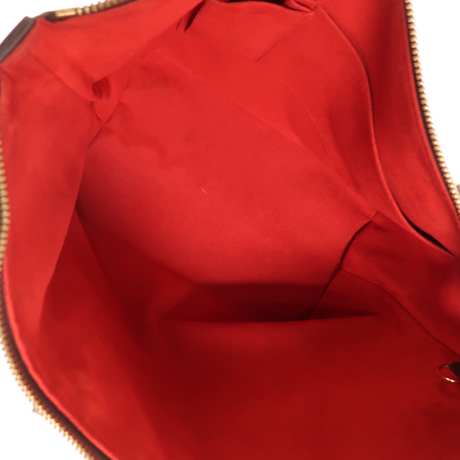 LOUIS VUITTON Damier Saleya MM金扣肩背袋/手挽袋