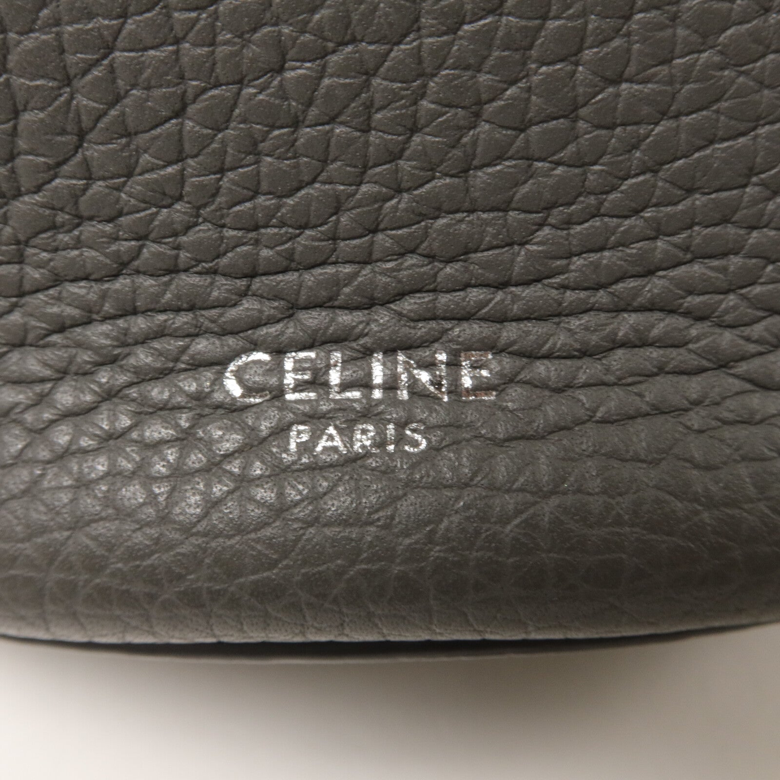 CELINE 牛皮皮革Nano Bucket手挽肩背兩用袋