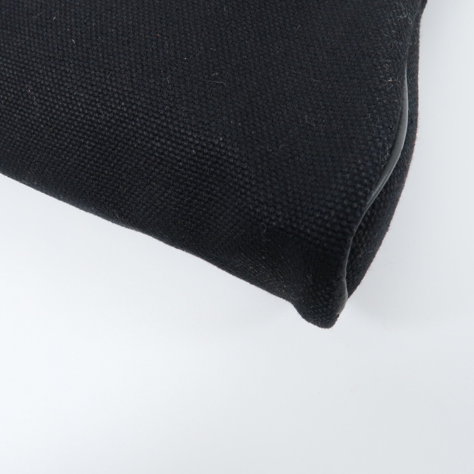 HERMES 帆布Sac Ybou PM手挽袋Noir