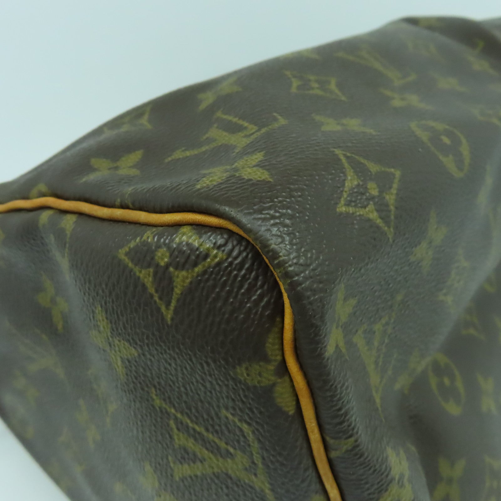 LOUIS VUITTON 【激減優惠】Monogram Speedy 30金扣手挽袋啡色