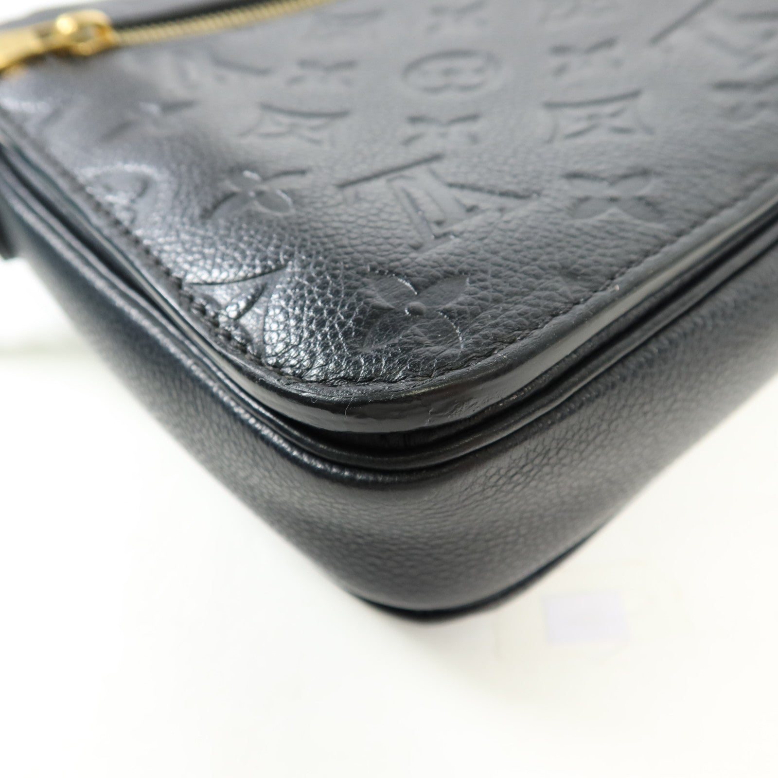 LOUIS VUITTON Monogram Empreinte Pochette Metis金扣手挽肩背兩用袋