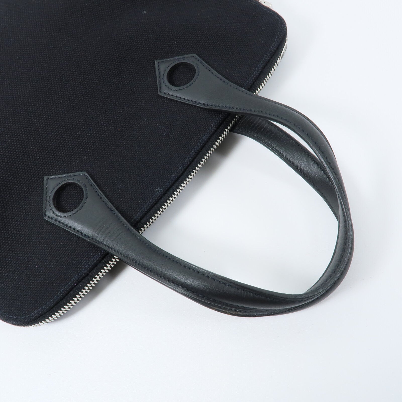 HERMES 帆布Sac Ybou PM手挽袋Noir
