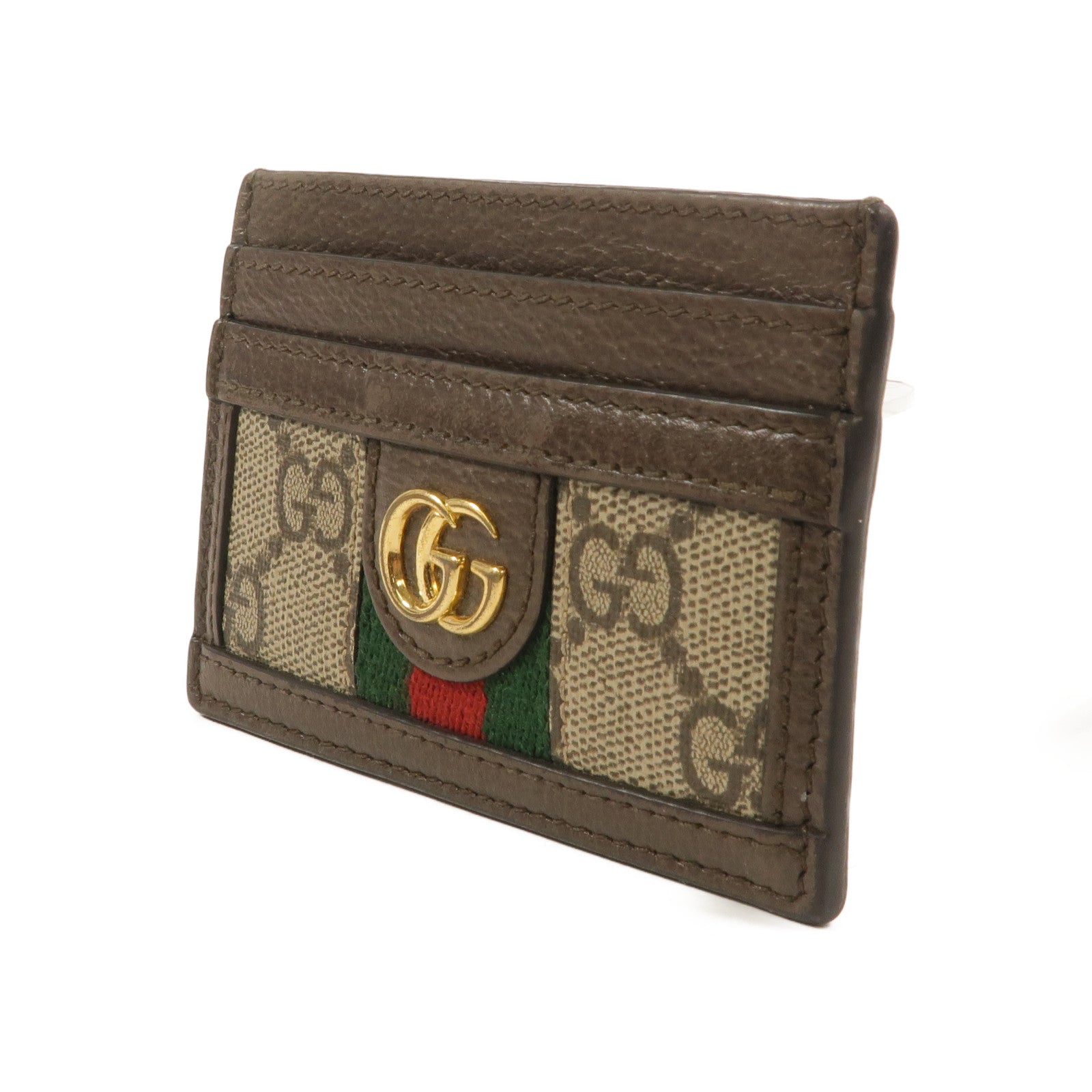GUCCI 塗層帆布Ophidia GG Card Case卡片套