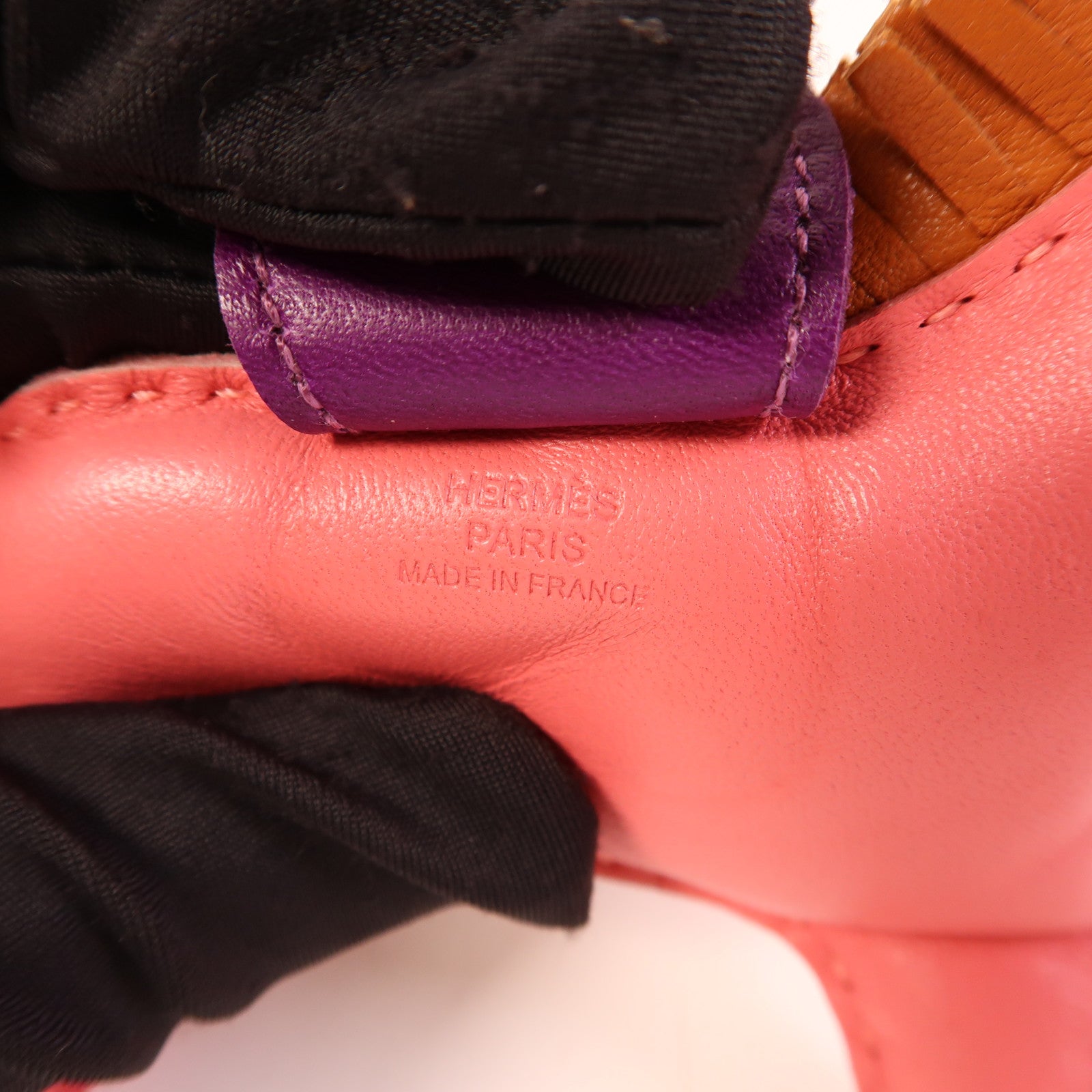 HERMES Milo皮革Rodeo GM掛飾