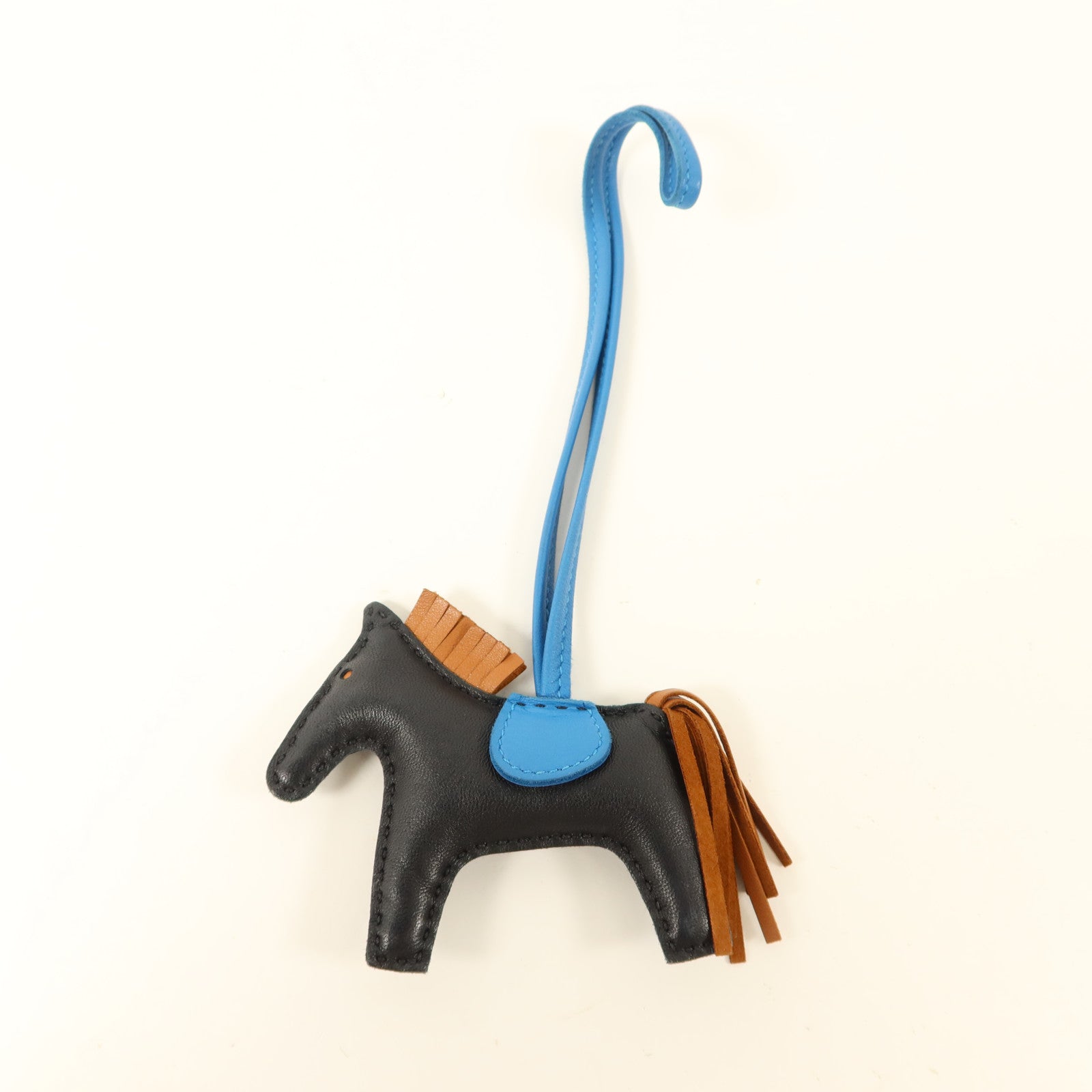 HERMES Milo皮革Rodeo PM掛飾