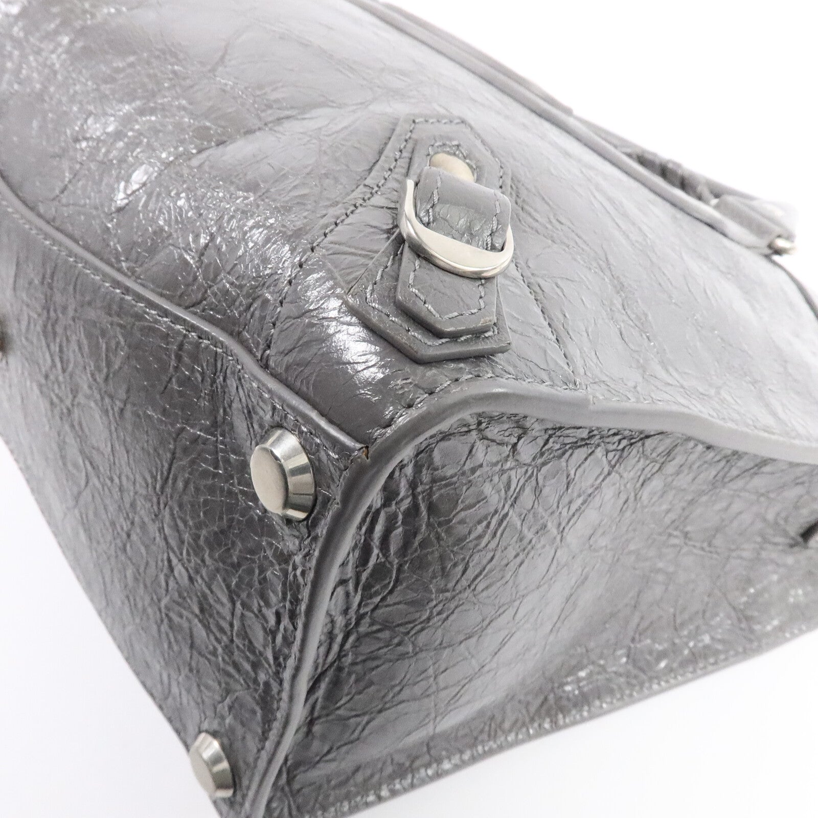 BALENCIAGA 牛皮皮革Neo Classic M Upside Down Bag手挽肩背兩用袋