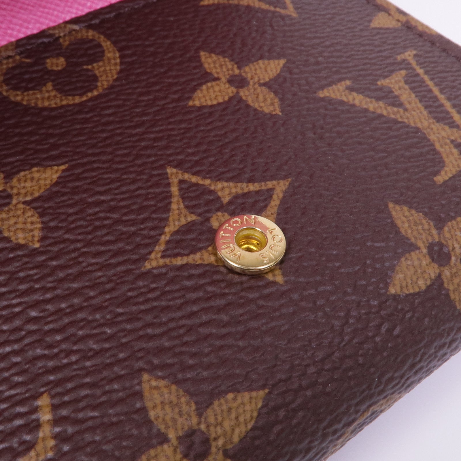 LOUIS VUITTON Monogram YK Victorine Wallet金扣錢包