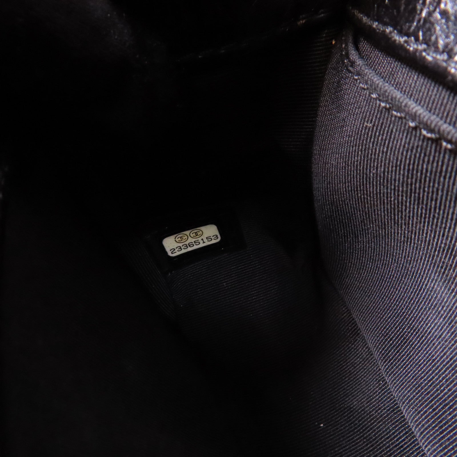 CHANEL 【激減優惠】菱格牛皮皮革Boy Chanel金扣鏈帶肩背袋黑色