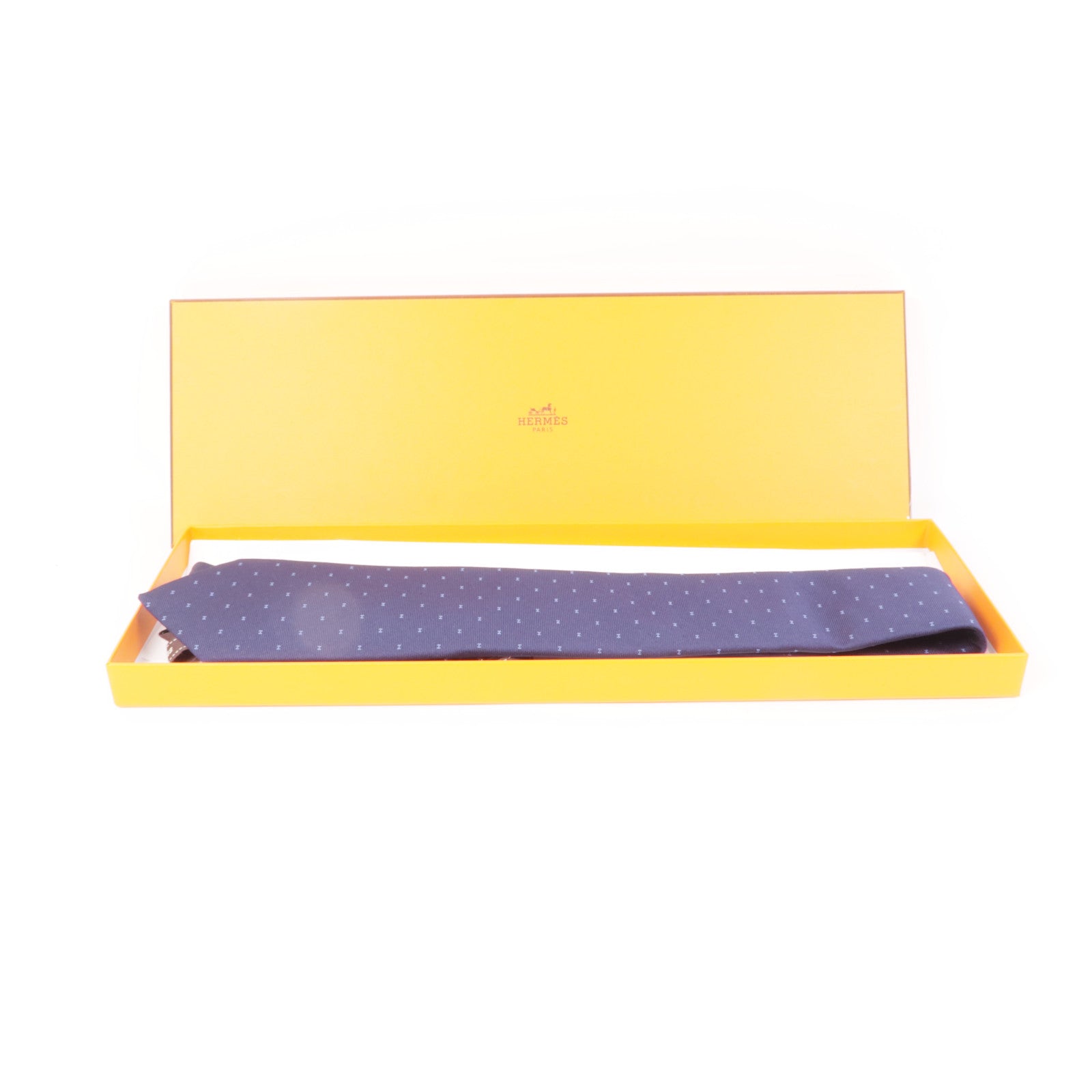 HERMES 絲質Tie領帶