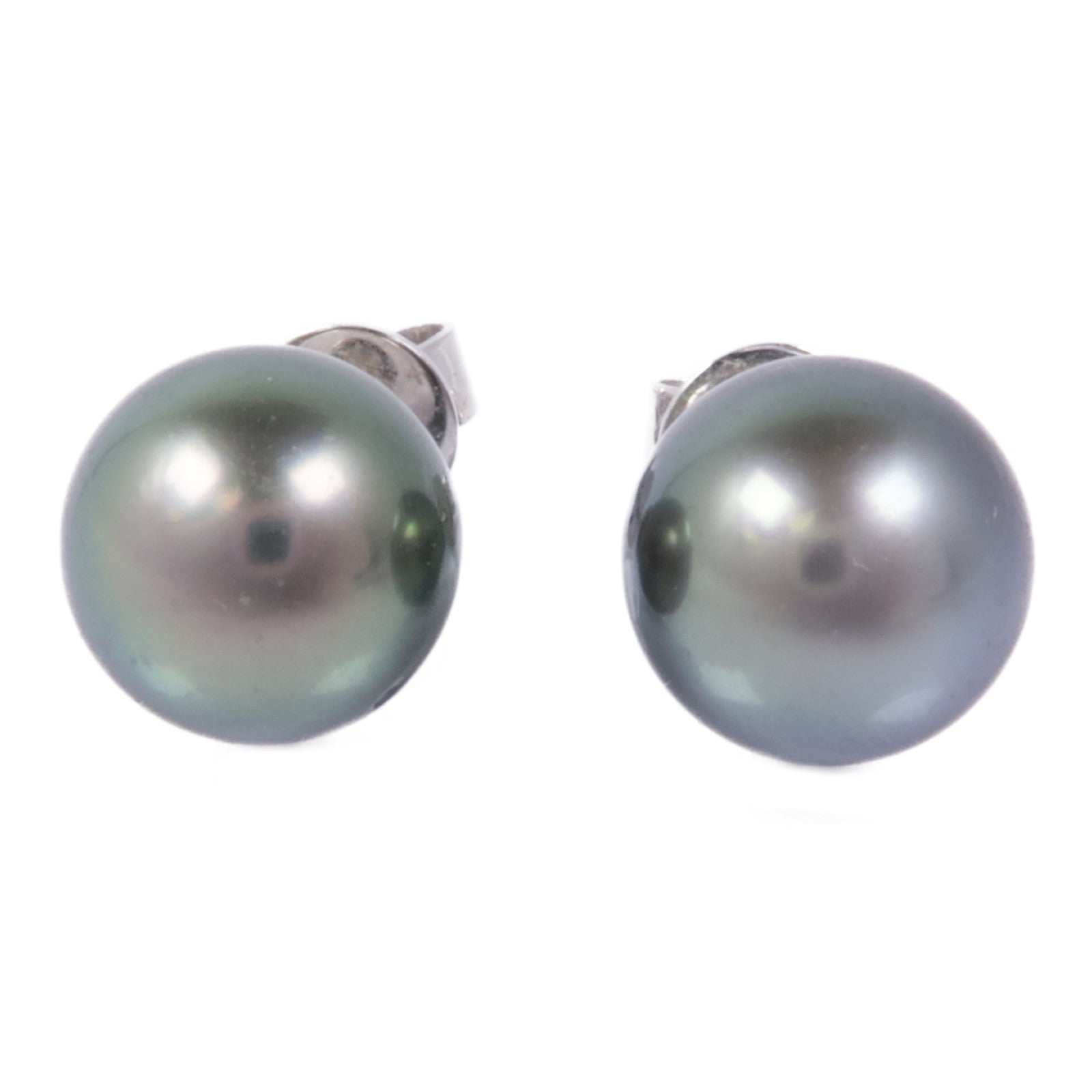 JEWELRY 18K白金Pearl Earrings珍珠耳環