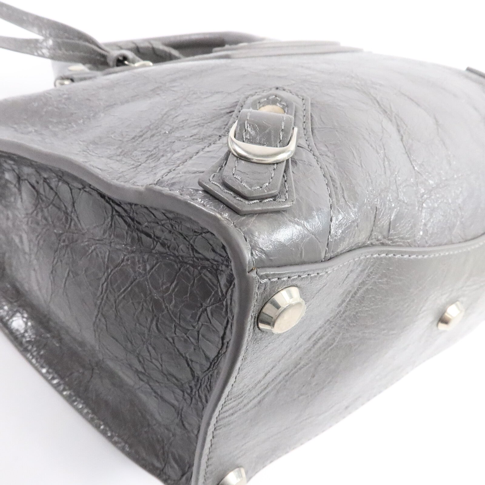 BALENCIAGA 牛皮皮革Neo Classic M Upside Down Bag手挽肩背兩用袋