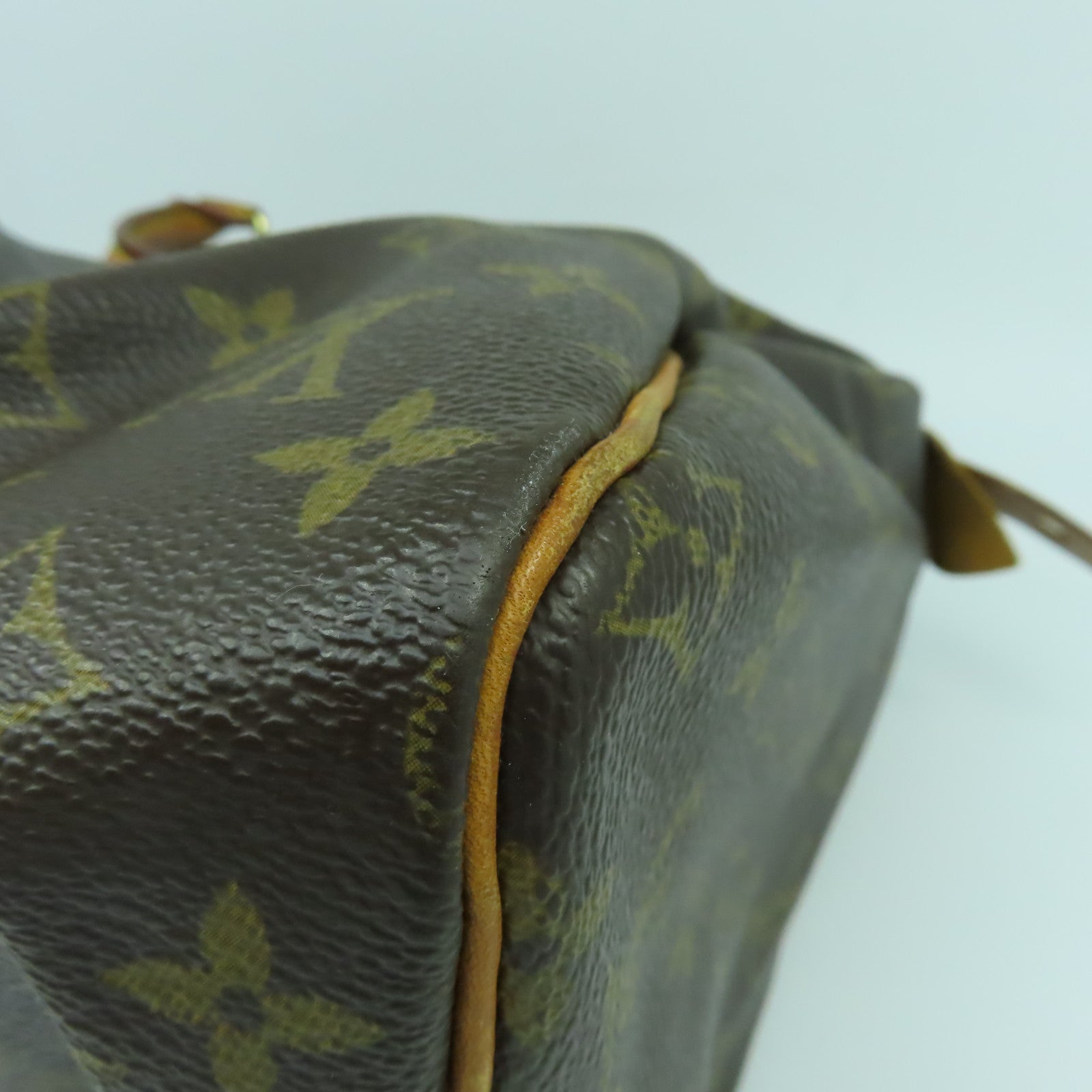 LOUIS VUITTON 【激減優惠】Monogram Speedy 30金扣手挽袋啡色