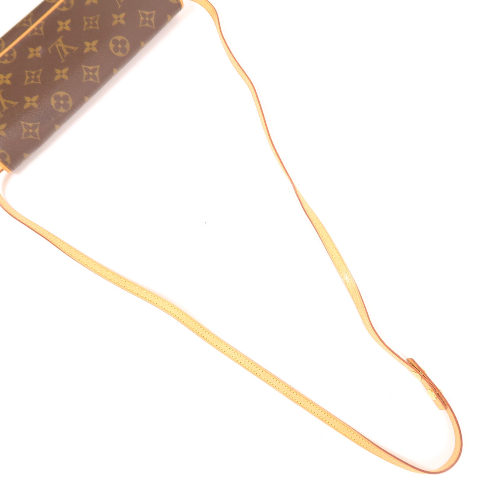 LOUIS VUITTON LV GHW Pochette Twin GM Shoulder Bag M51852 Monogram Brown