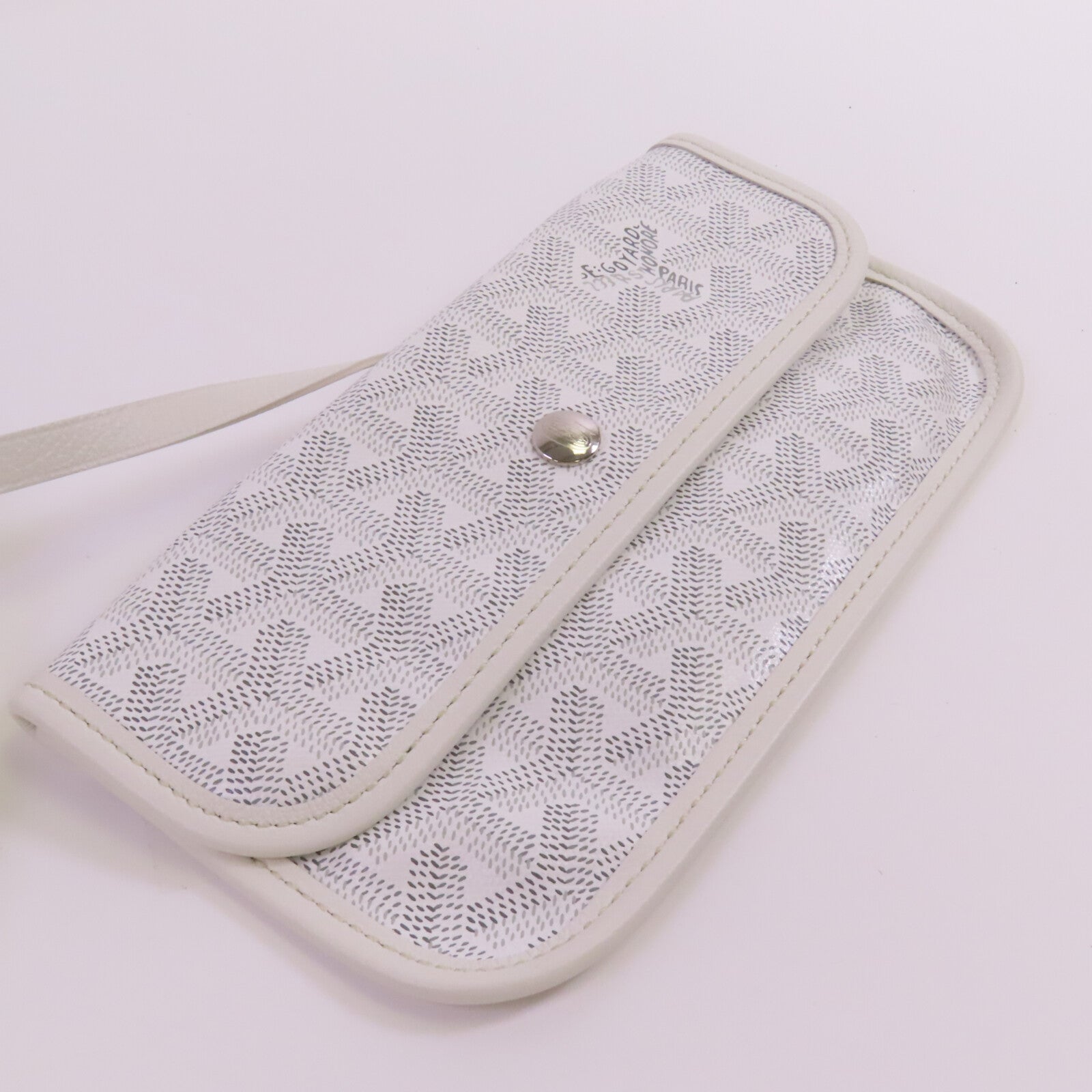 GOYARD 塗層帆布Boheme Hobo銀扣肩背袋