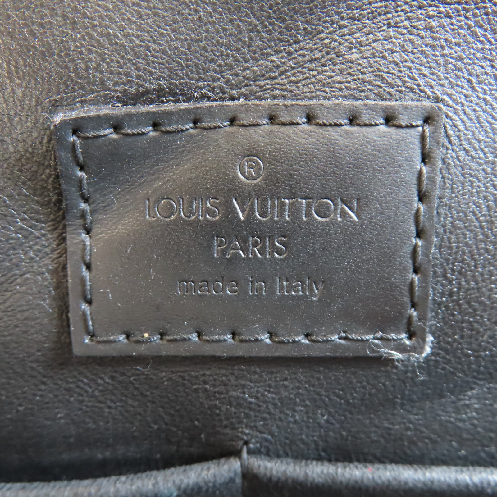 LOUIS VUITTON 羊皮皮革Alma PM金扣手挽肩背兩用袋黑色