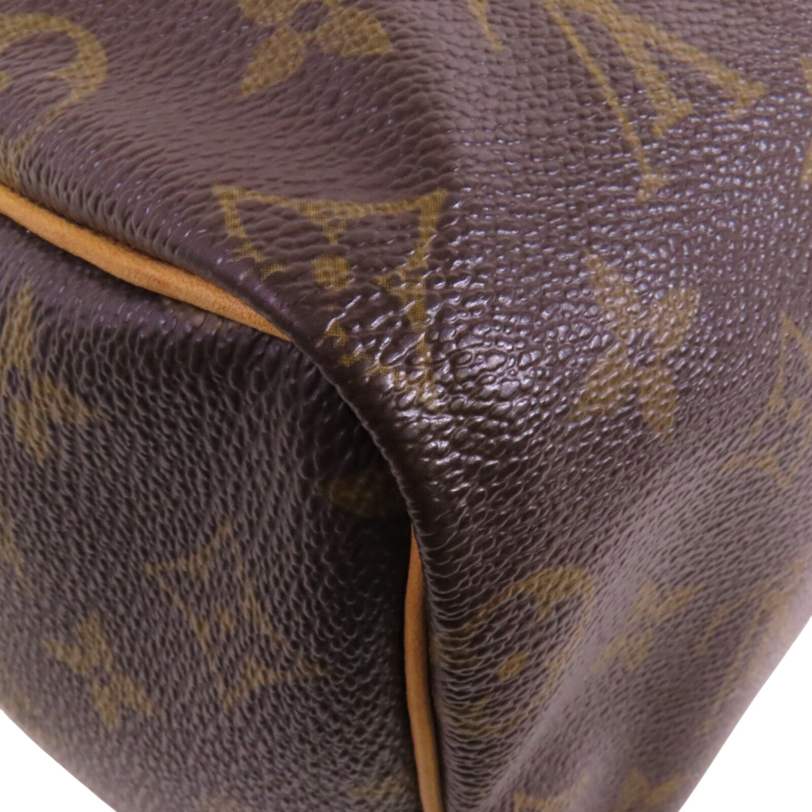 LOUIS VUITTON Monogram Speedy 25金扣手挽袋