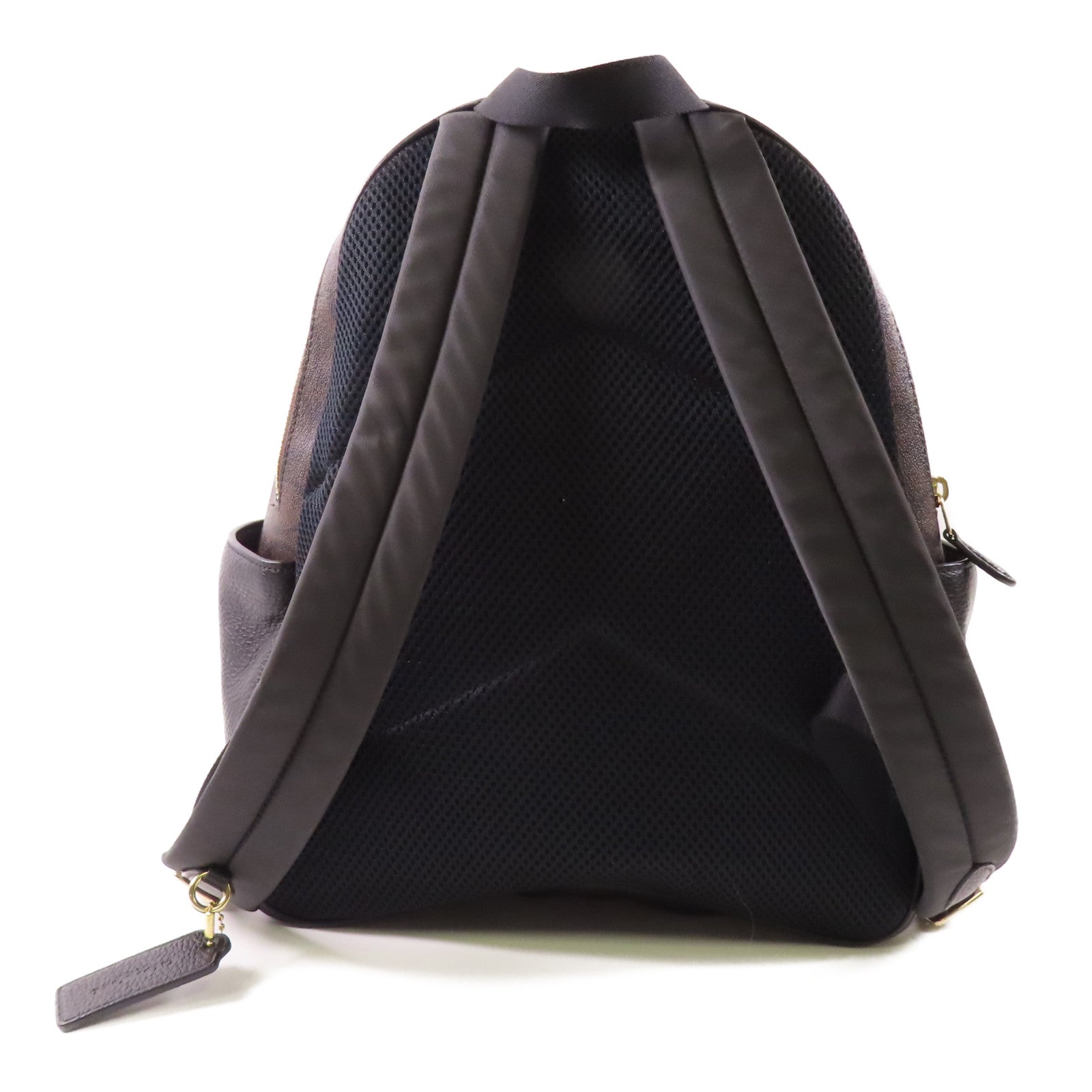 COACH 塗層帆布Rucksack金扣背包