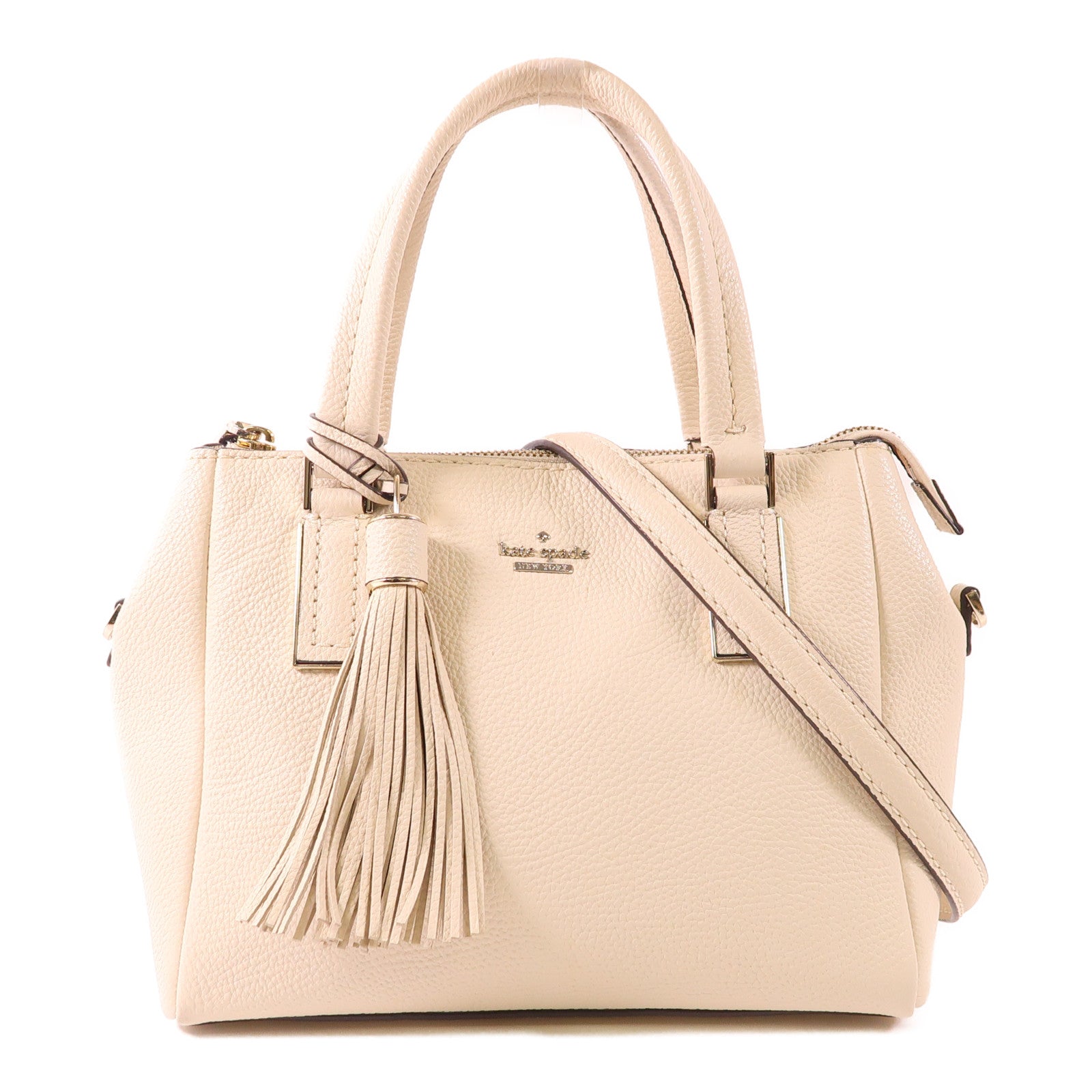 Kate Spade 皮革2 Way Shoulder金扣手挽肩背兩用袋