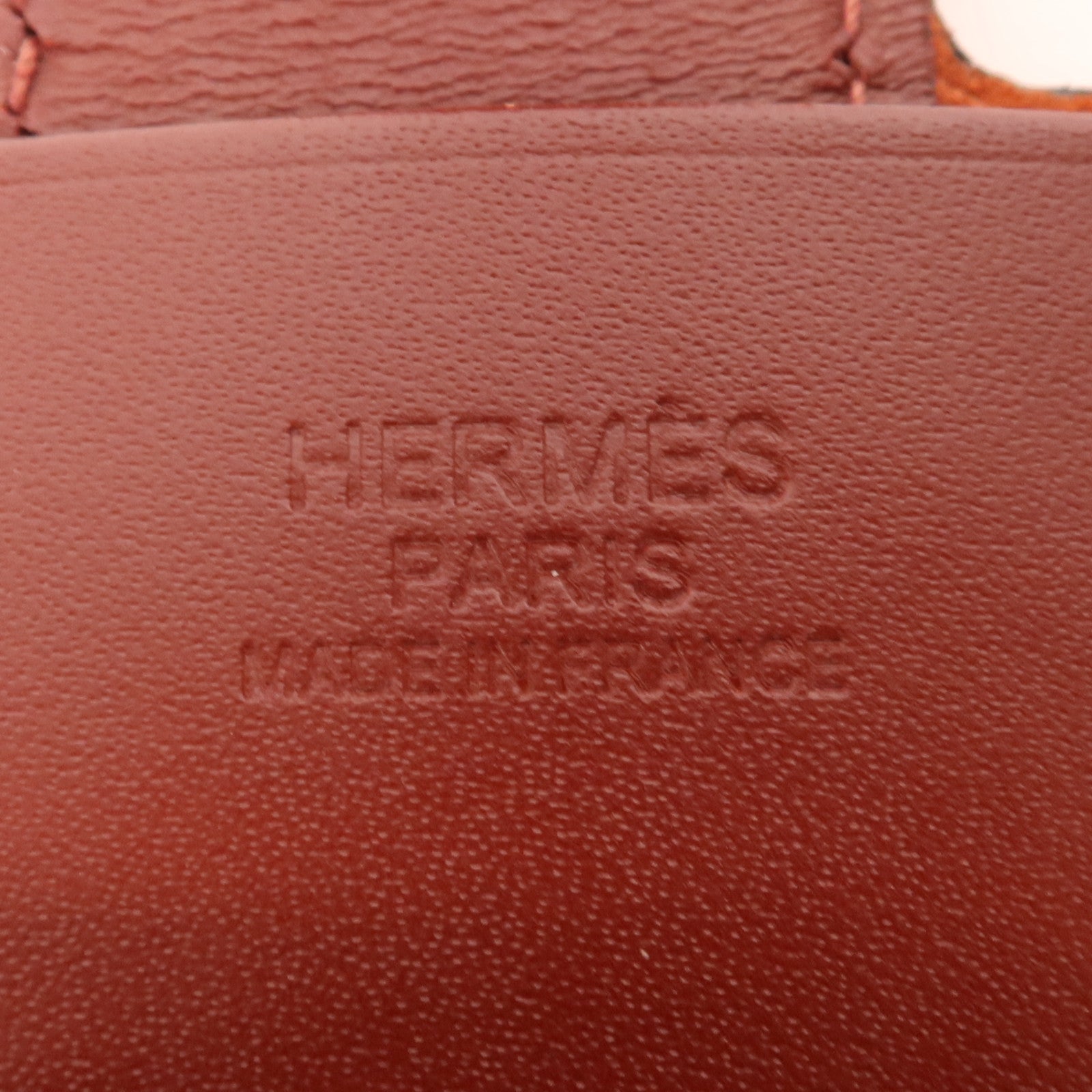HERMES Vache Hunter皮革Evelyne Sellier 29銀扣肩背袋Rouge H