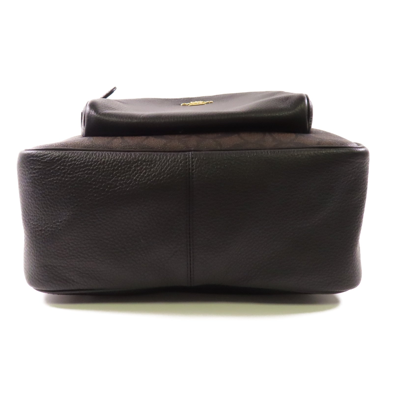 COACH 塗層帆布Rucksack金扣背包