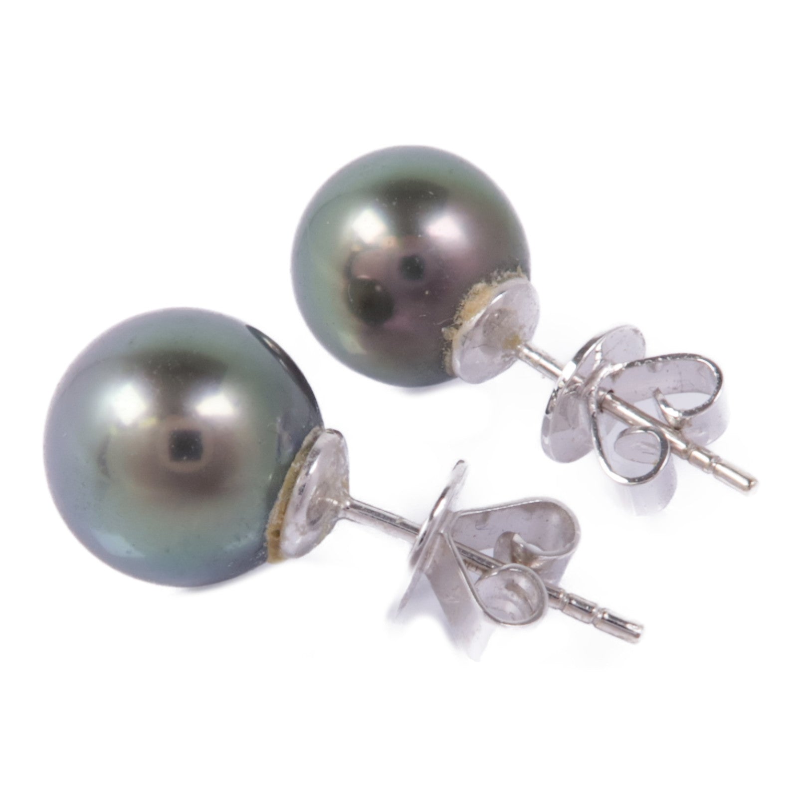 JEWELRY 18K白金Pearl Earrings珍珠耳環
