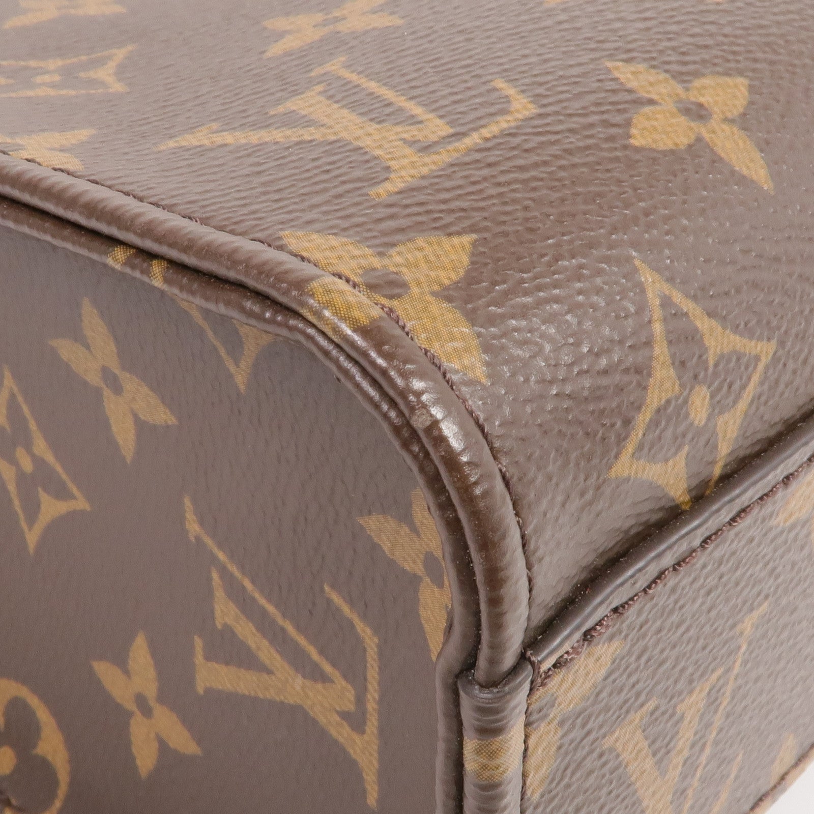 LOUIS VUITTON Monogram Sac Plat BB金扣手挽肩背兩用袋