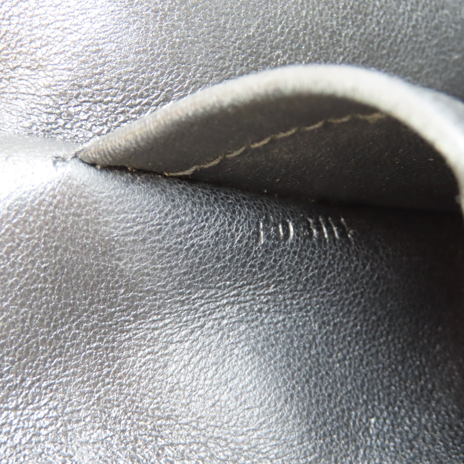 LOUIS VUITTON LV GHW Alma PM 2 Way Shoulder Bag Handbag Lambskin Leather Black